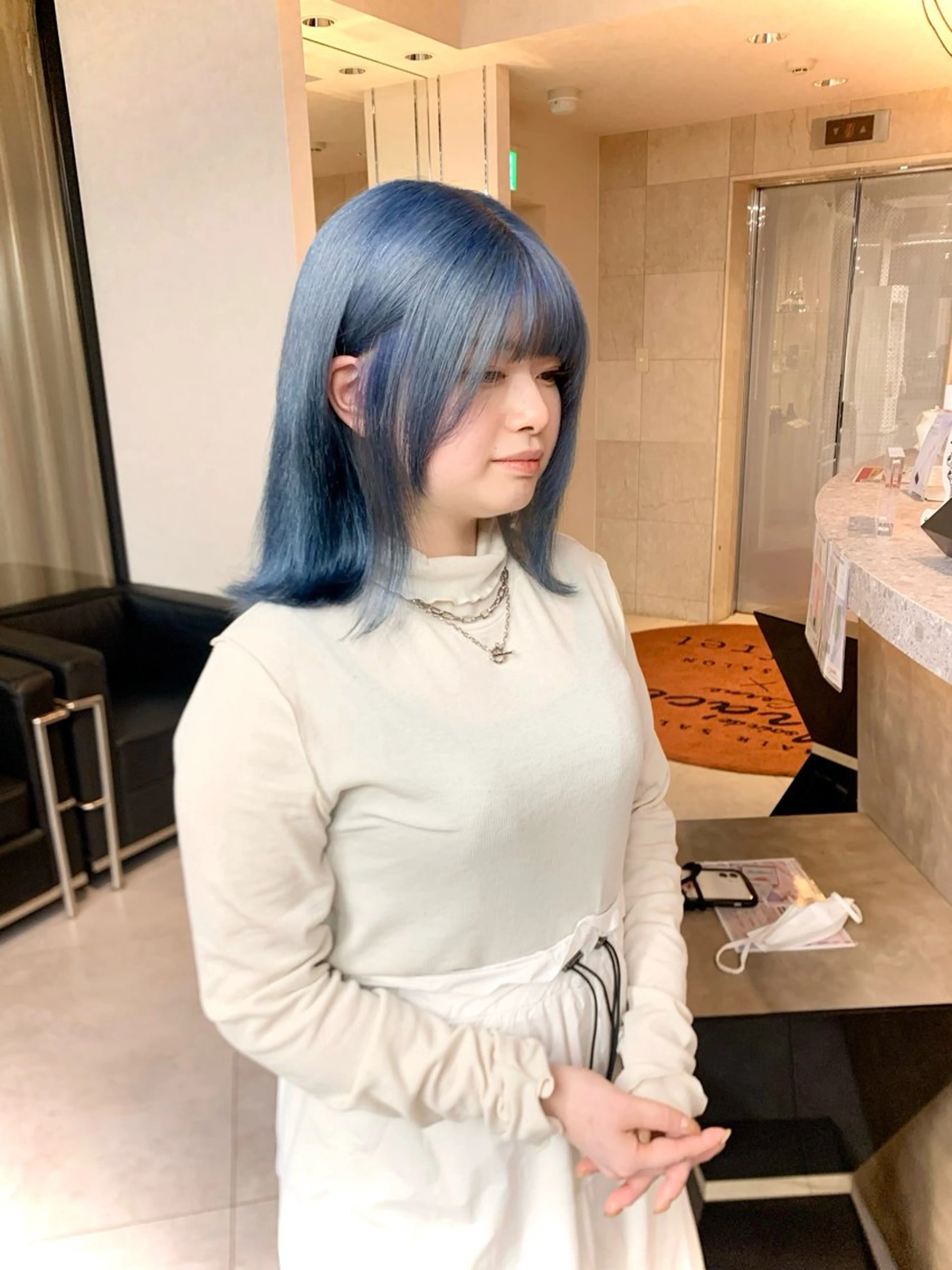 ショート カラー 韓国風ヘア rin🎀のヘアスタイル