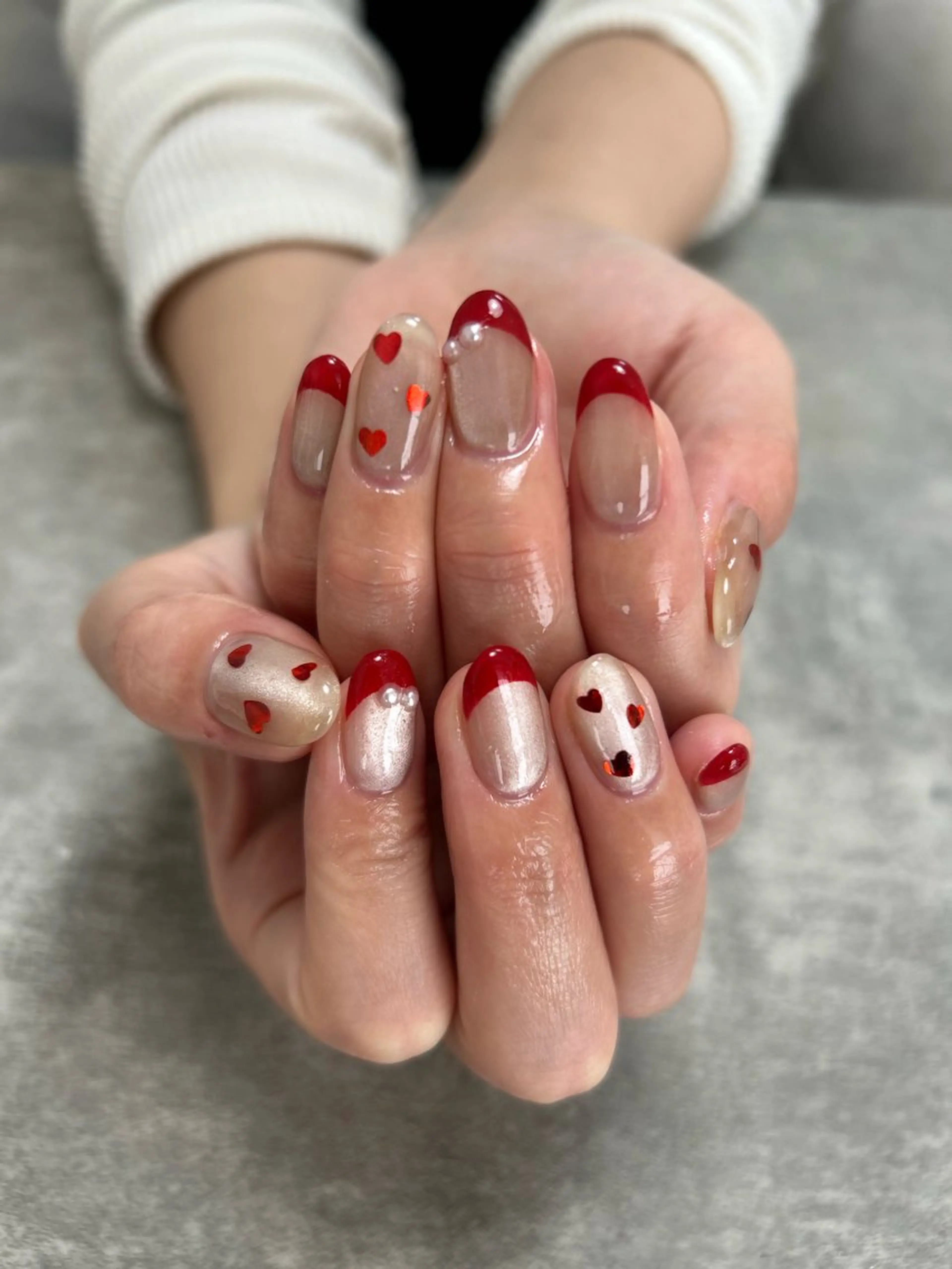 ネイル バレンタイン M`sプライベートサロン所属・Ｍ`s プライベートサロンのネイルデザイン