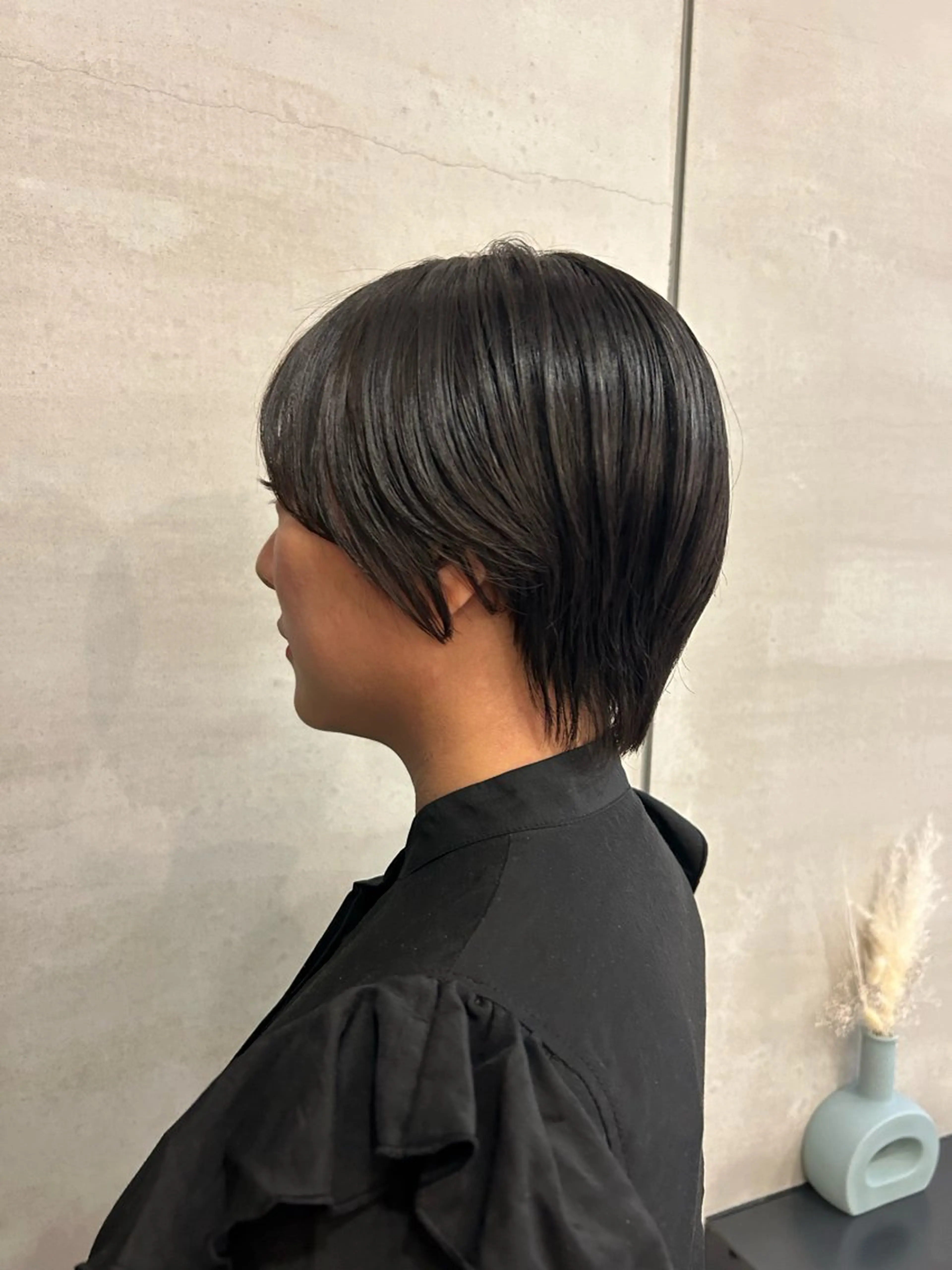 ショート ショートヘア 中野 莉早のヘアスタイル