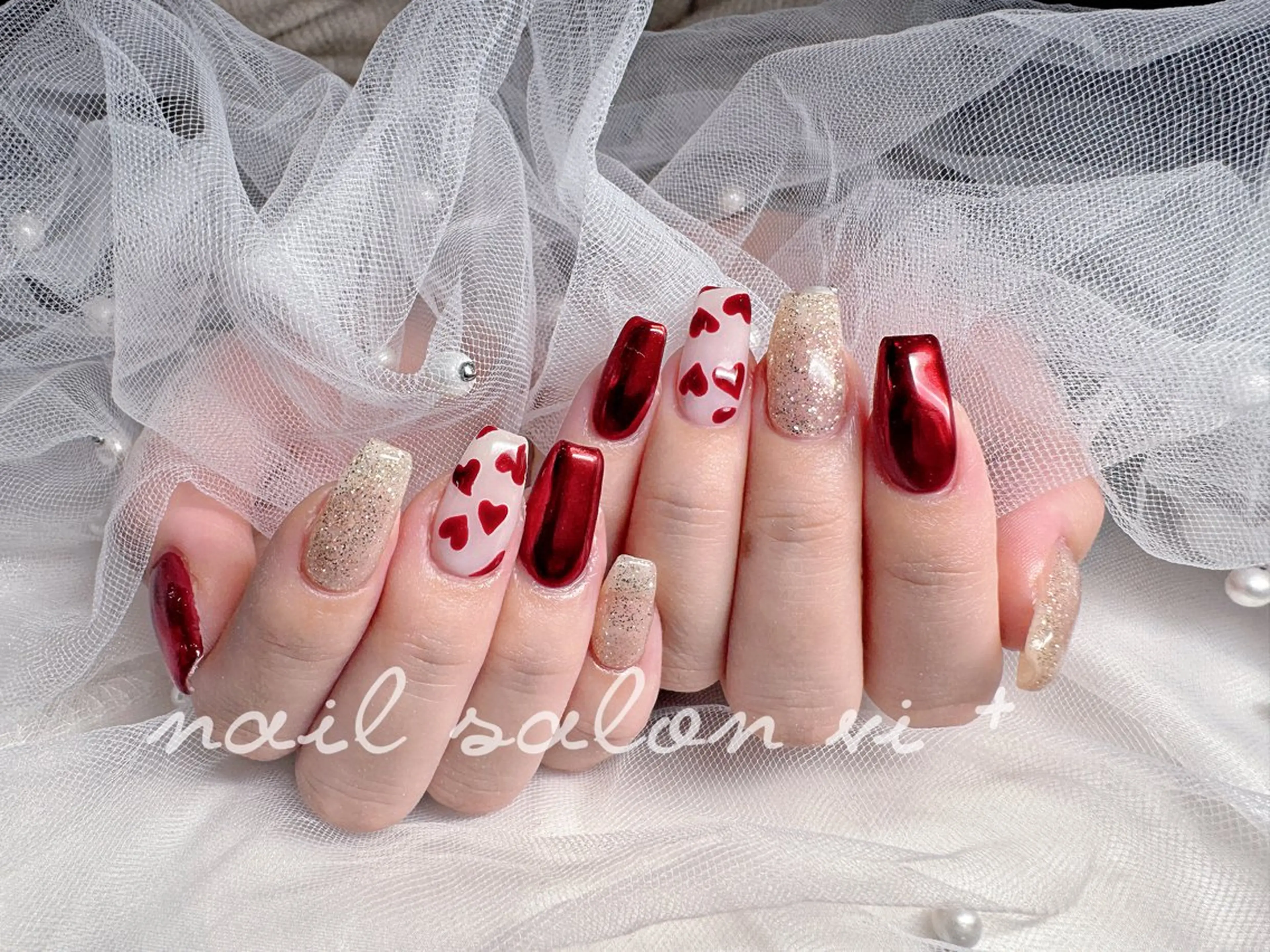 ネイル ハンドネイル ✨Nailsalon Vi+✨のネイルデザイン