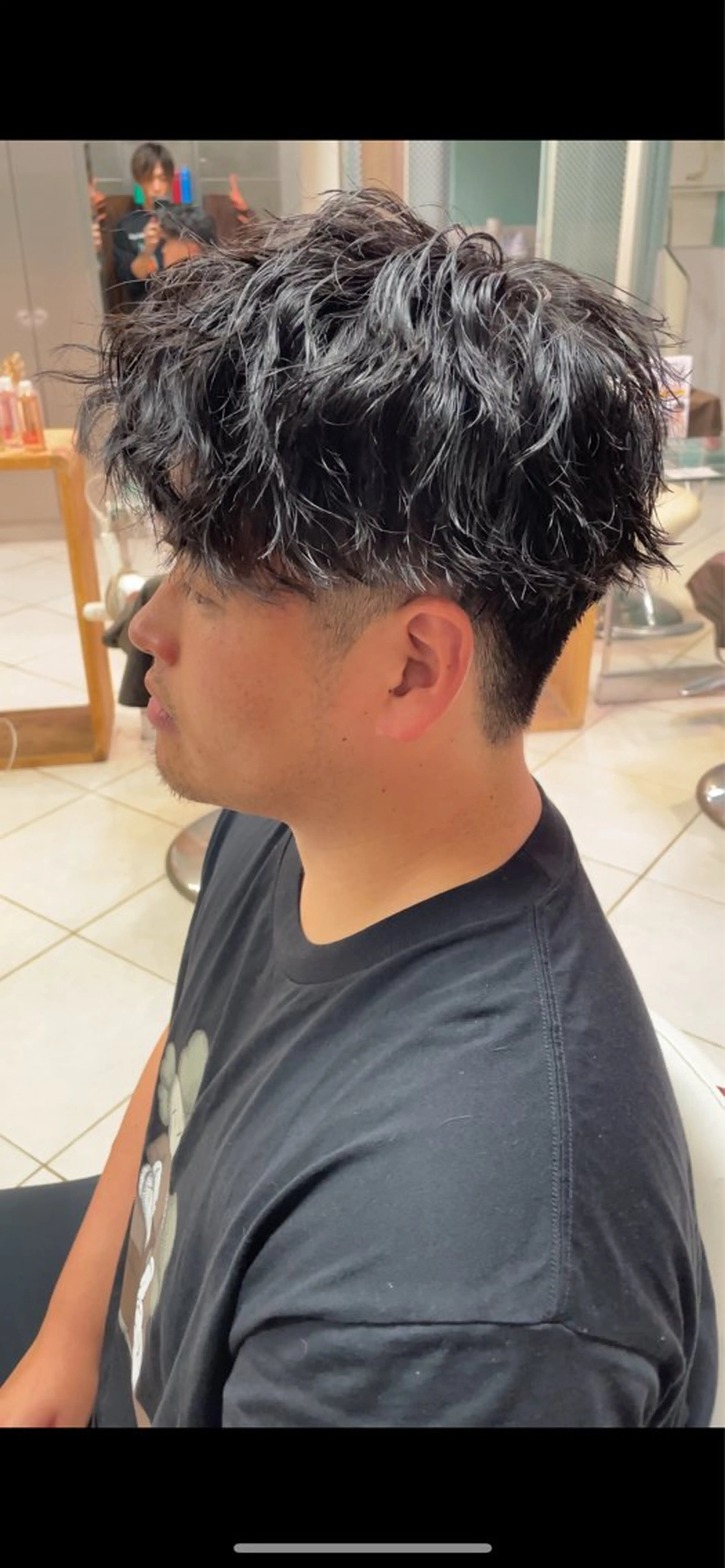 パーマ メンズ TATSUKI タツキのヘアスタイル