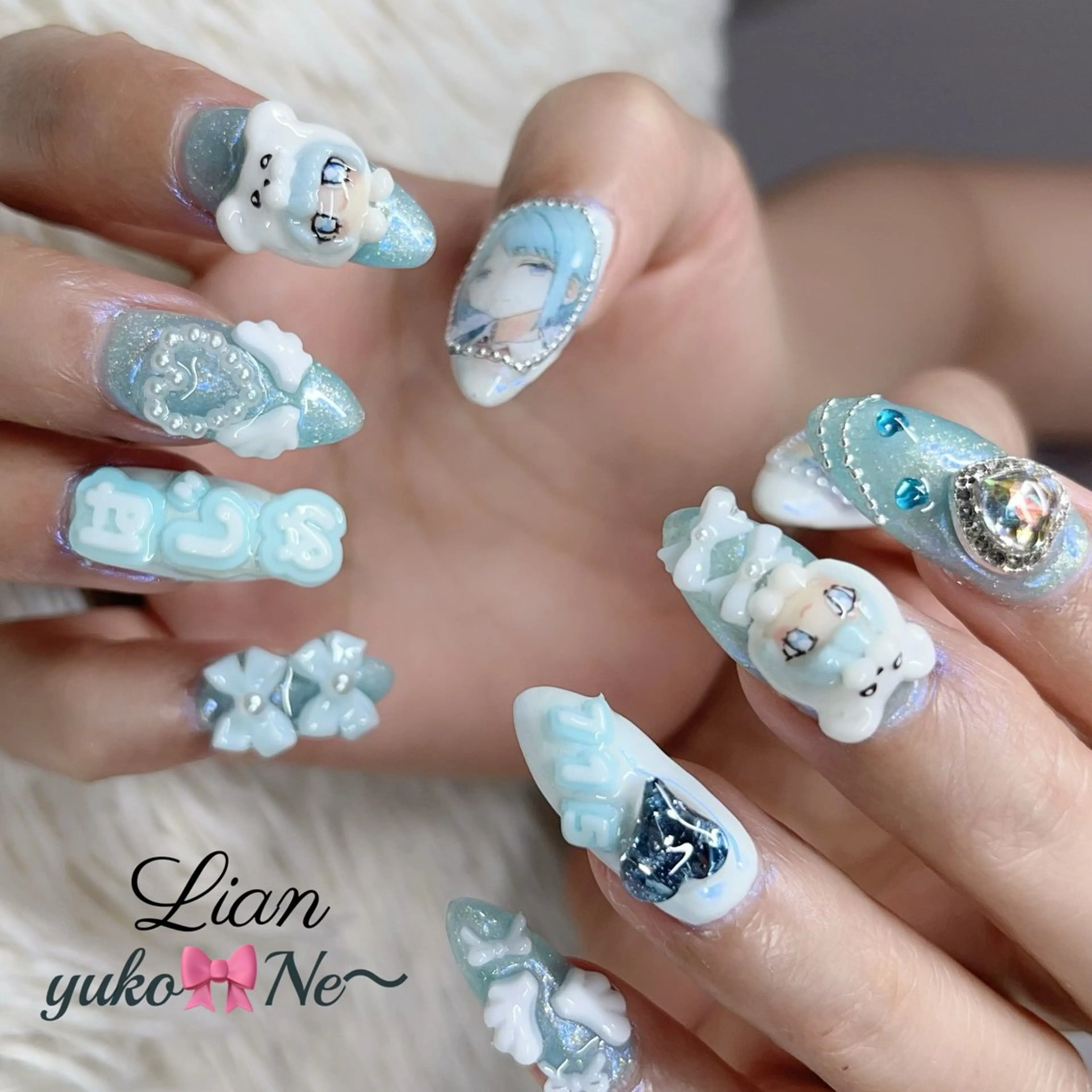 ネイル ハンドネイル ネイルサロン　Lian所属・Lian Yulilianのネイルデザイン
