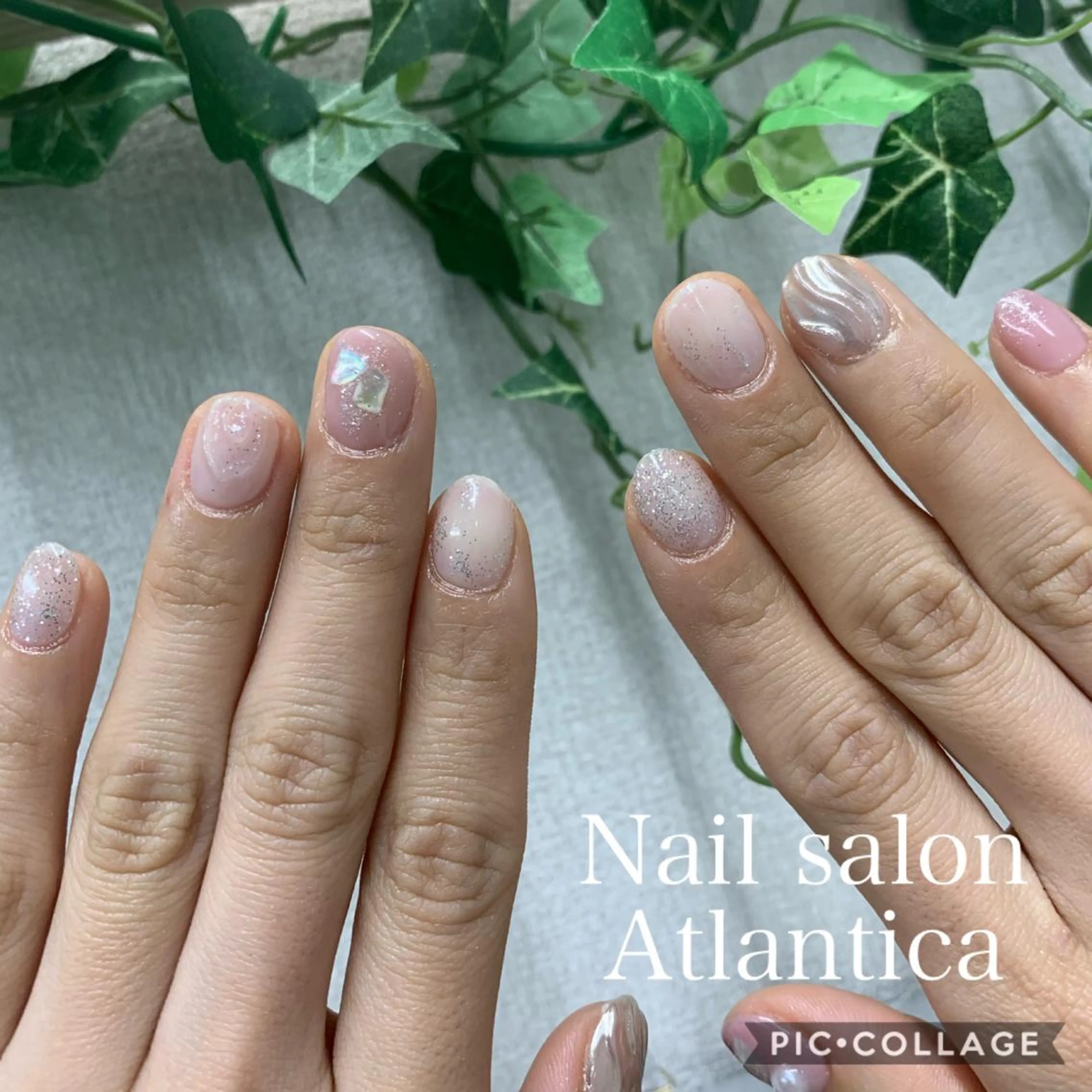 ネイル ブライダルネイル ハンドネイル Nail salon Atlantica所属・Nail salon ✩ ｱﾄﾗﾝﾃｨｶのネイルデザイン