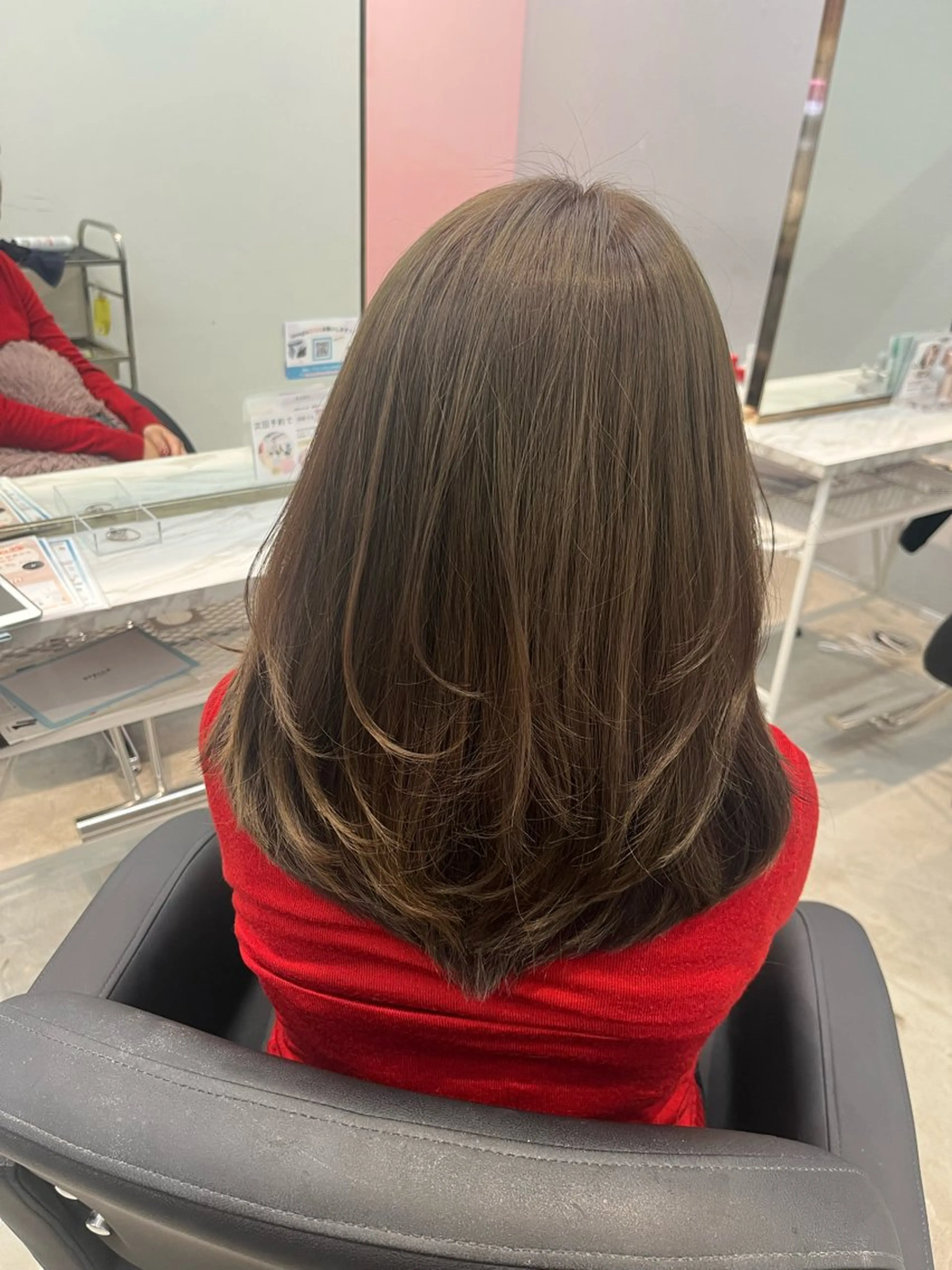 🛁ブリーチなしダブルカラーモデル🎀すぐ予約不可❌ 補足説明欄を必ずご確認ください🙇🏻‍♂️の写真