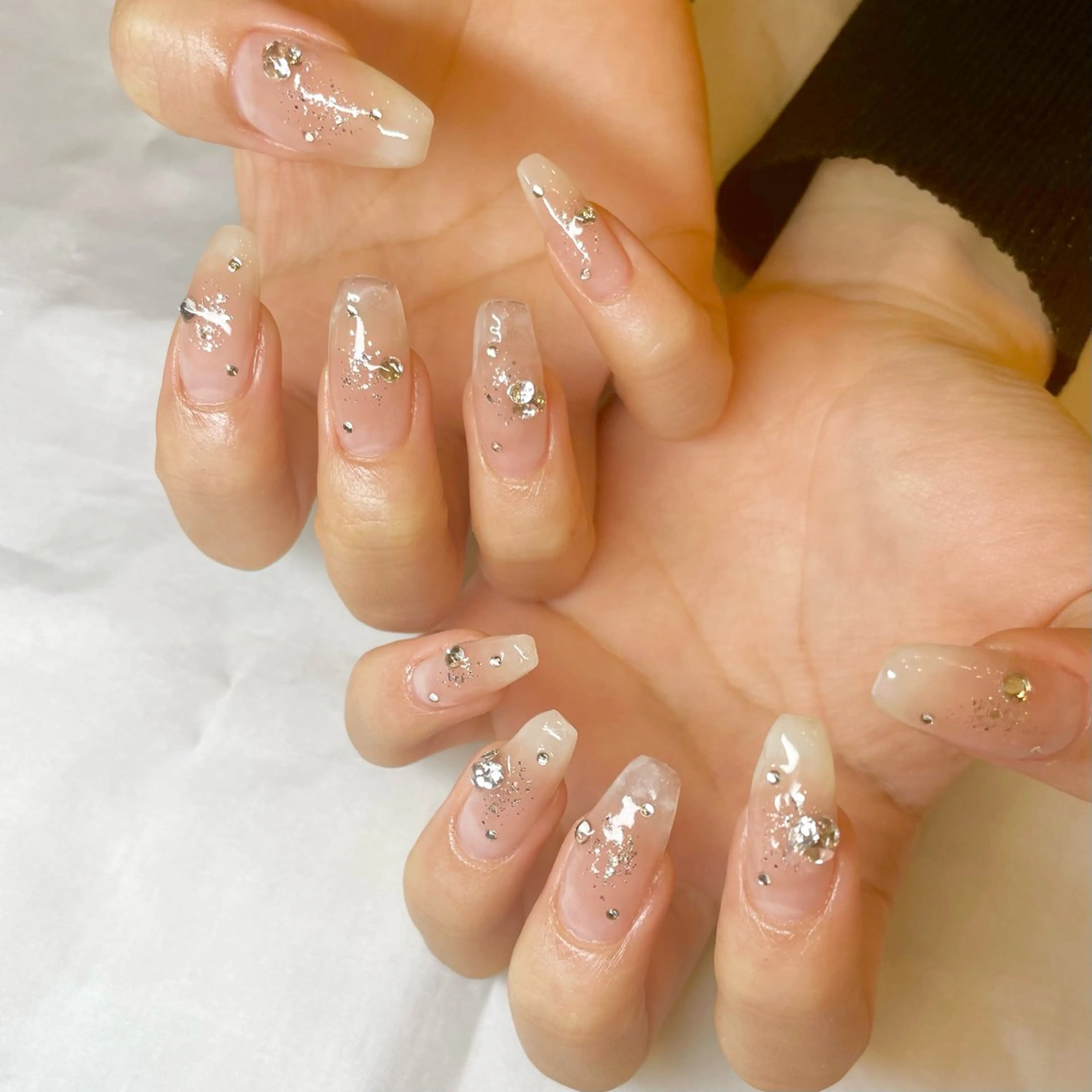 メンズ ネイル チークネイル nail&eye Aoのマツエク・マツパデザイン