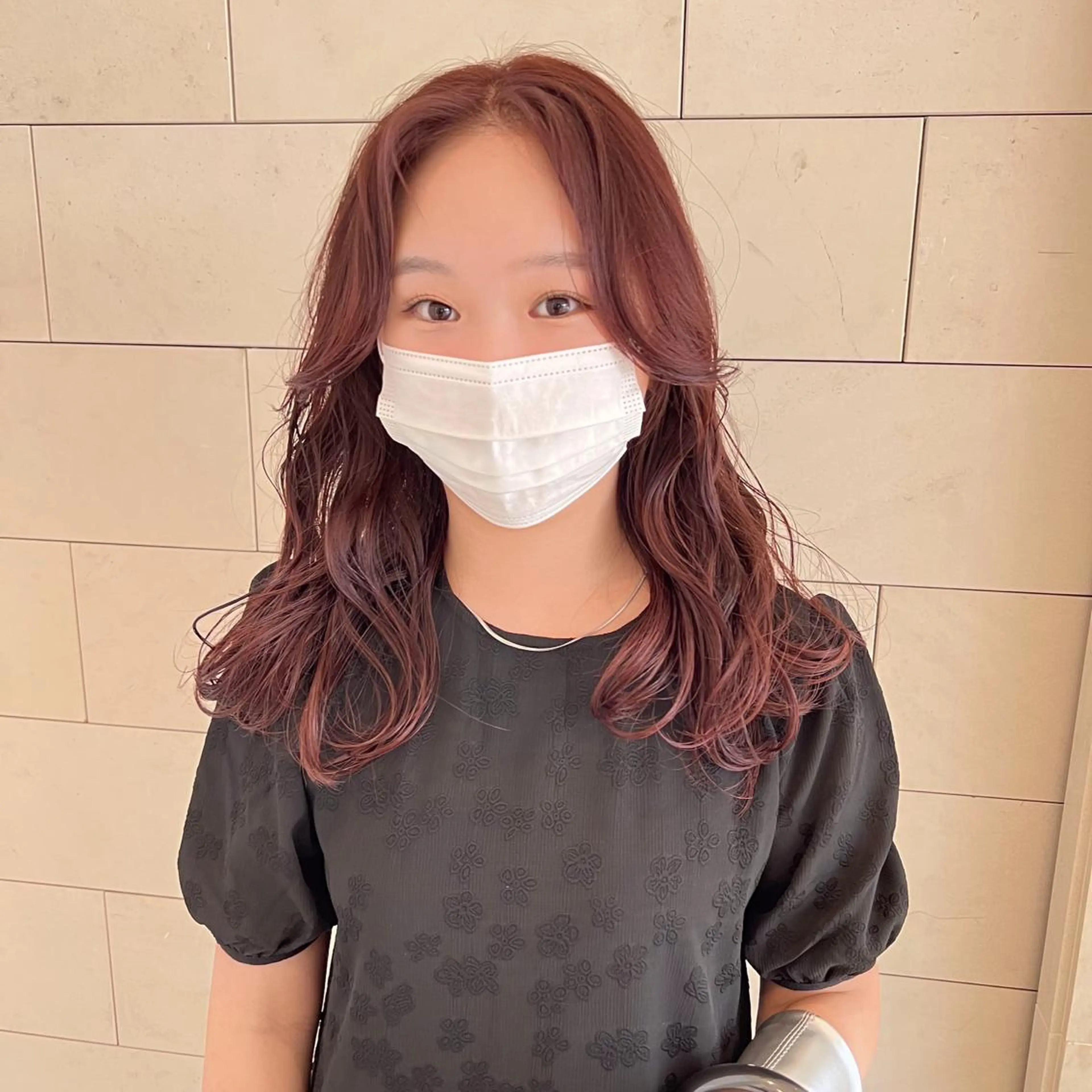 ロング パーマ kraemerparis所属・フルガキ ハルカ天神美容室のヘアスタイル