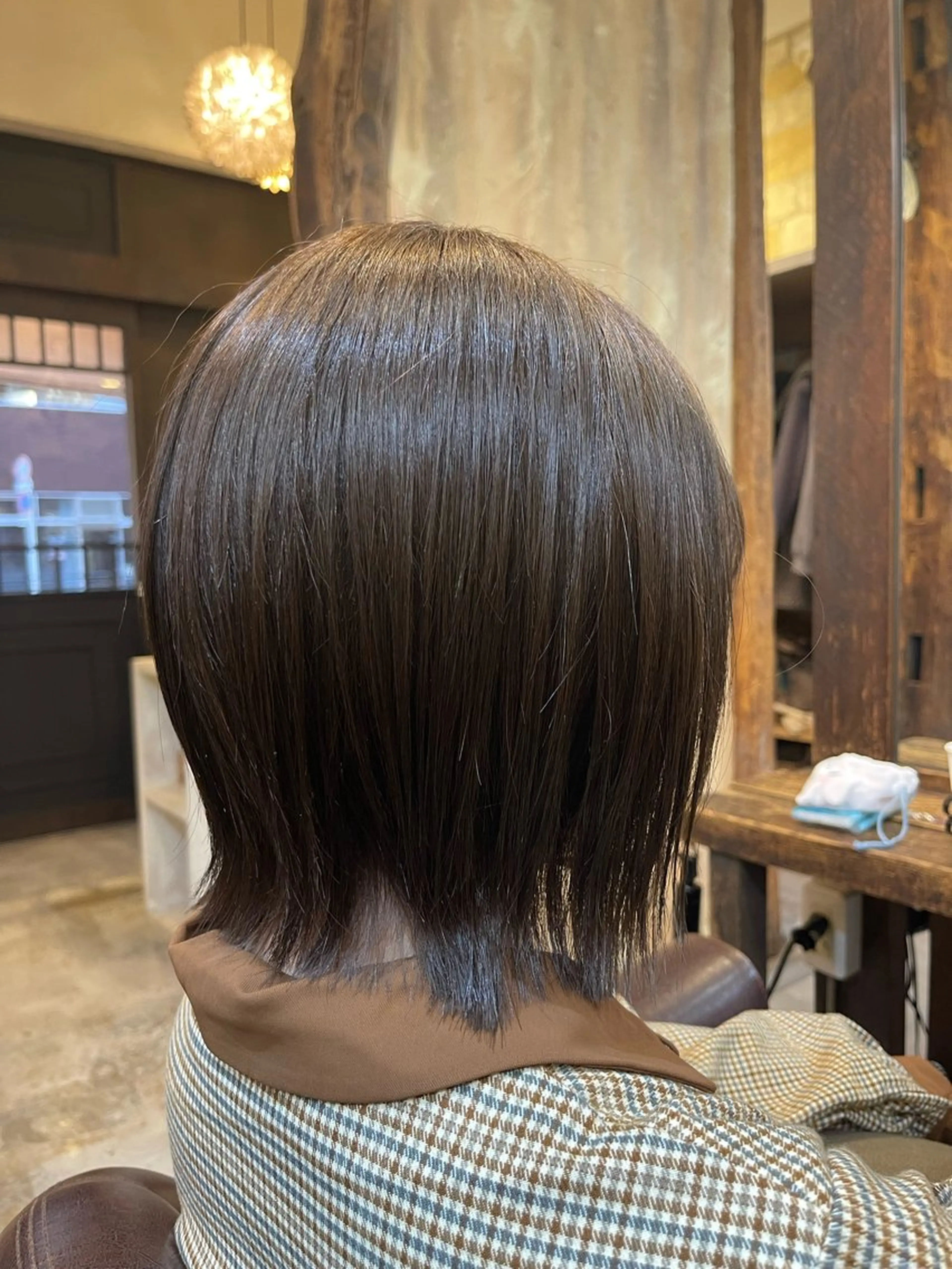 ミディアム カット ヘアカラー トリートメント AID_都立大学所属・林 亮太/ メンズ/メンズパーマのヘアスタイル