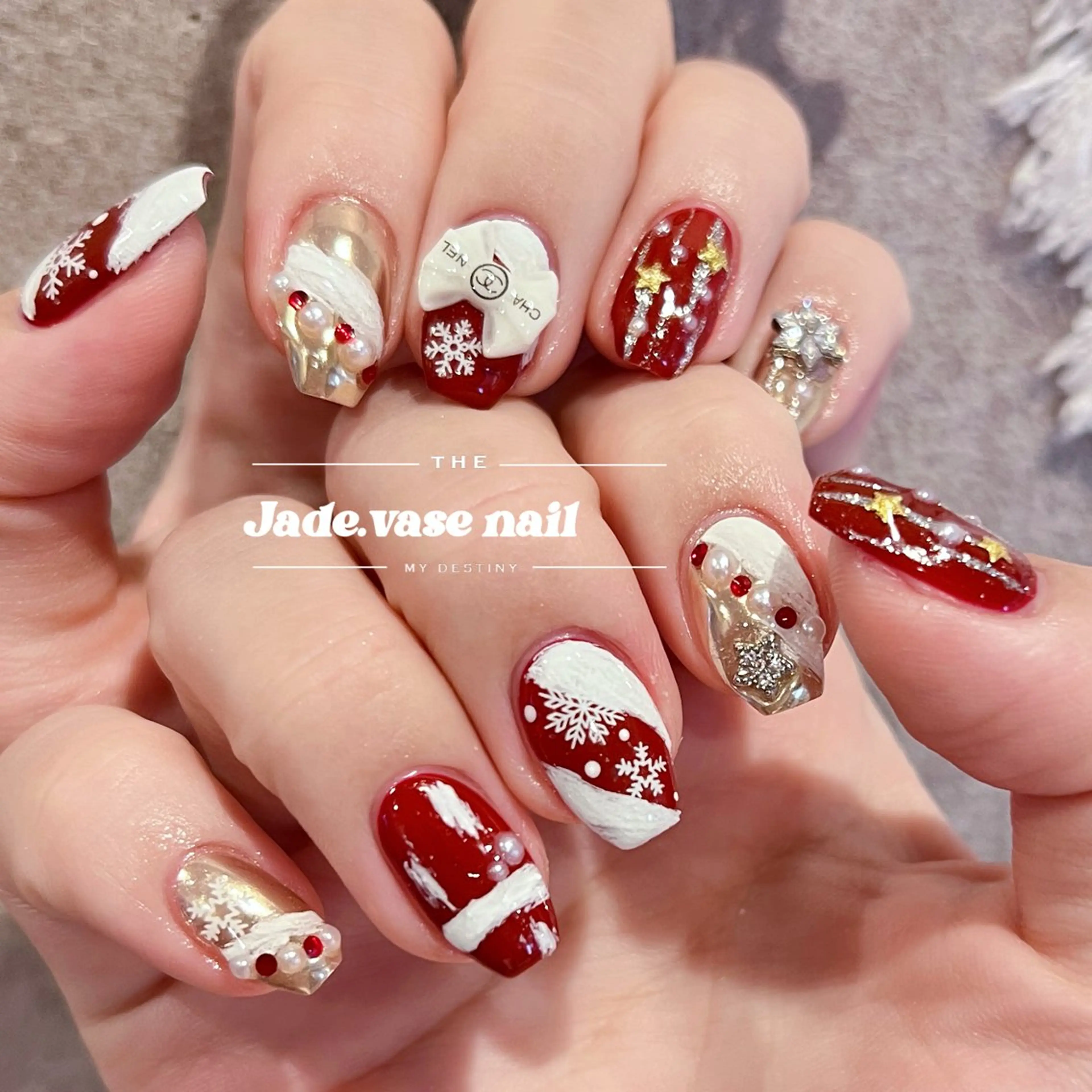 ネイル ハンドネイル ✰Jade.vase 銀座一丁目・東銀座のネイルデザイン