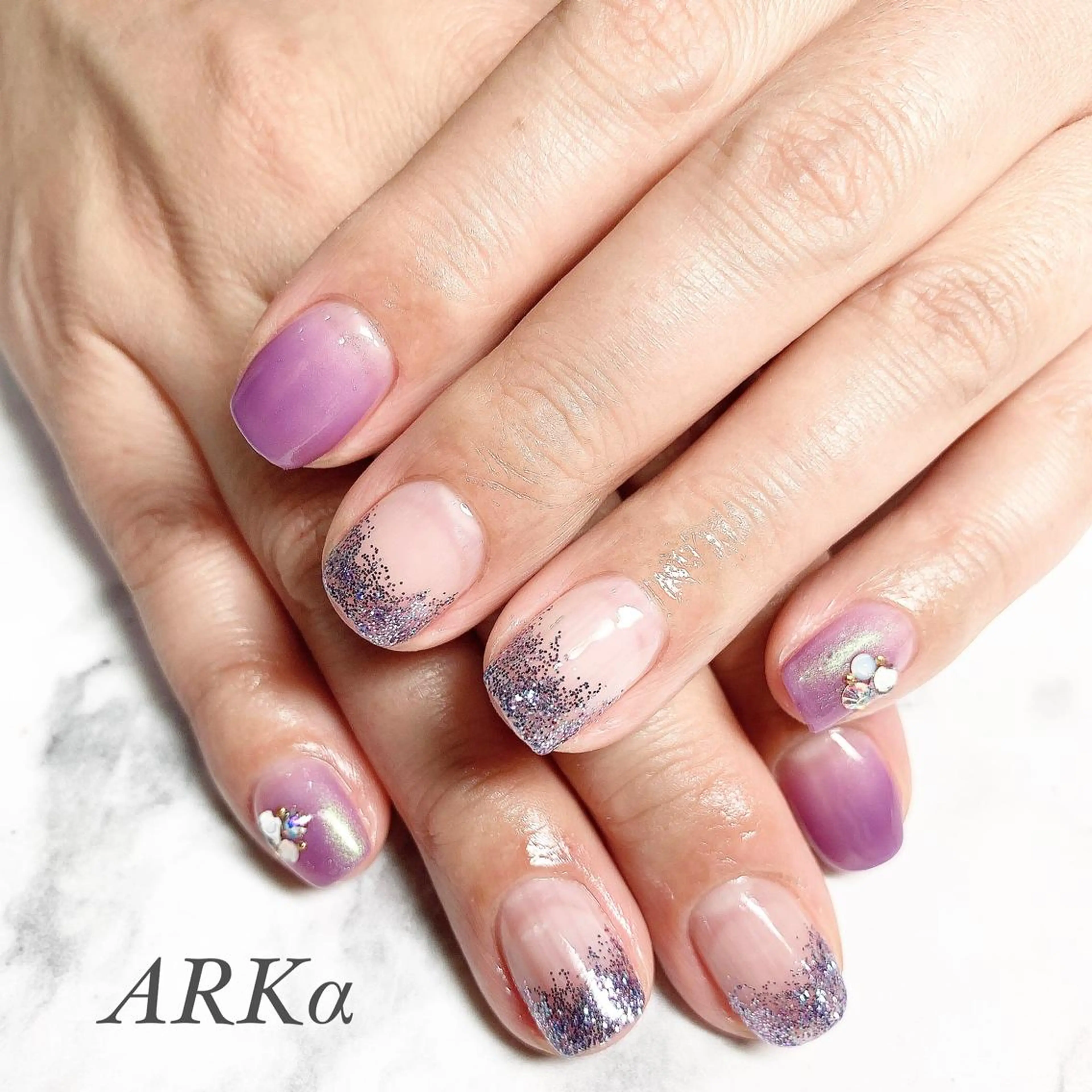 ネイル ハンドネイル Nailsalon ARKαのネイルデザイン