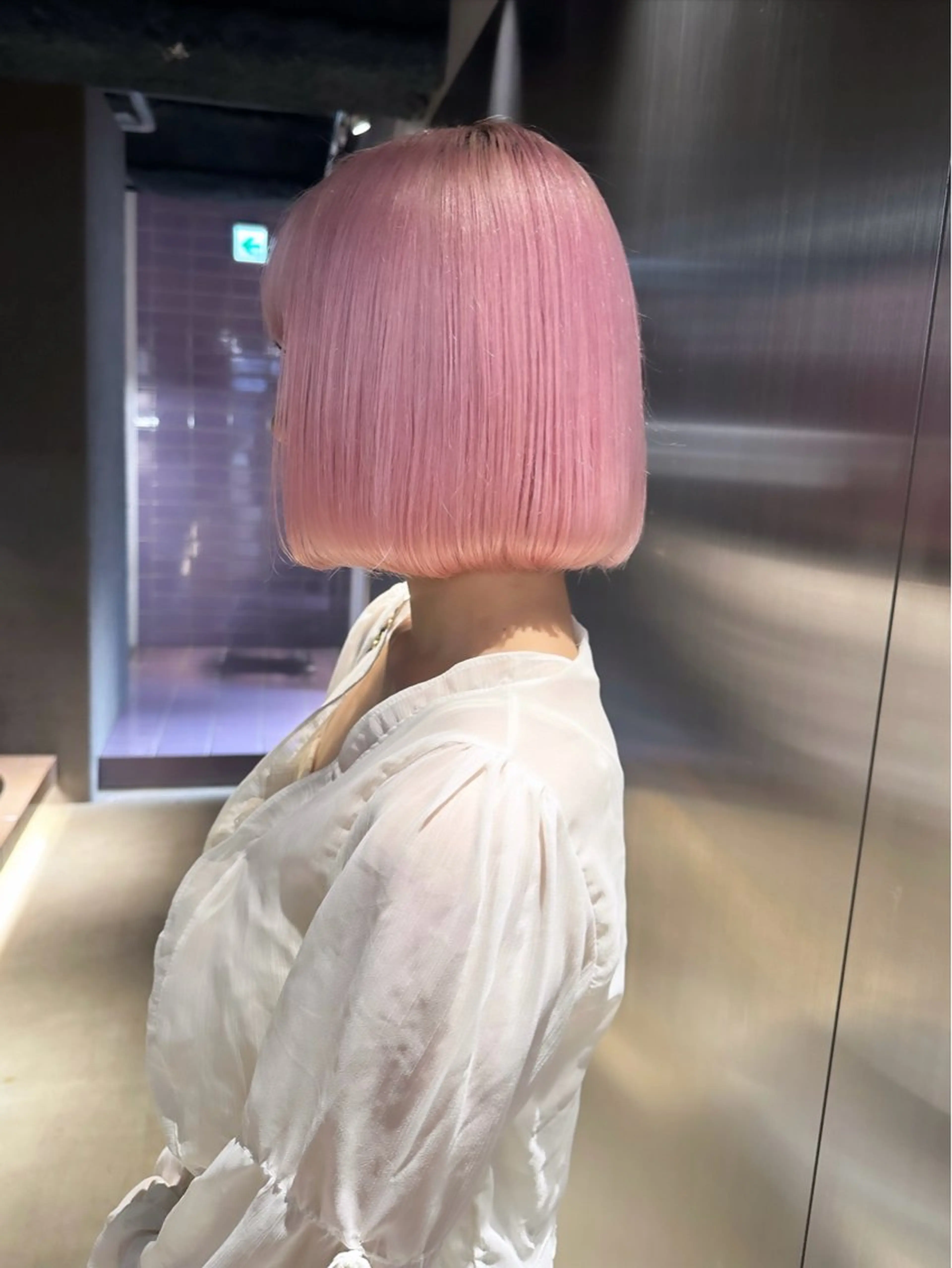 ミディアム ヘアカラー カラーモデル募集中 /Nanakaのヘアスタイル