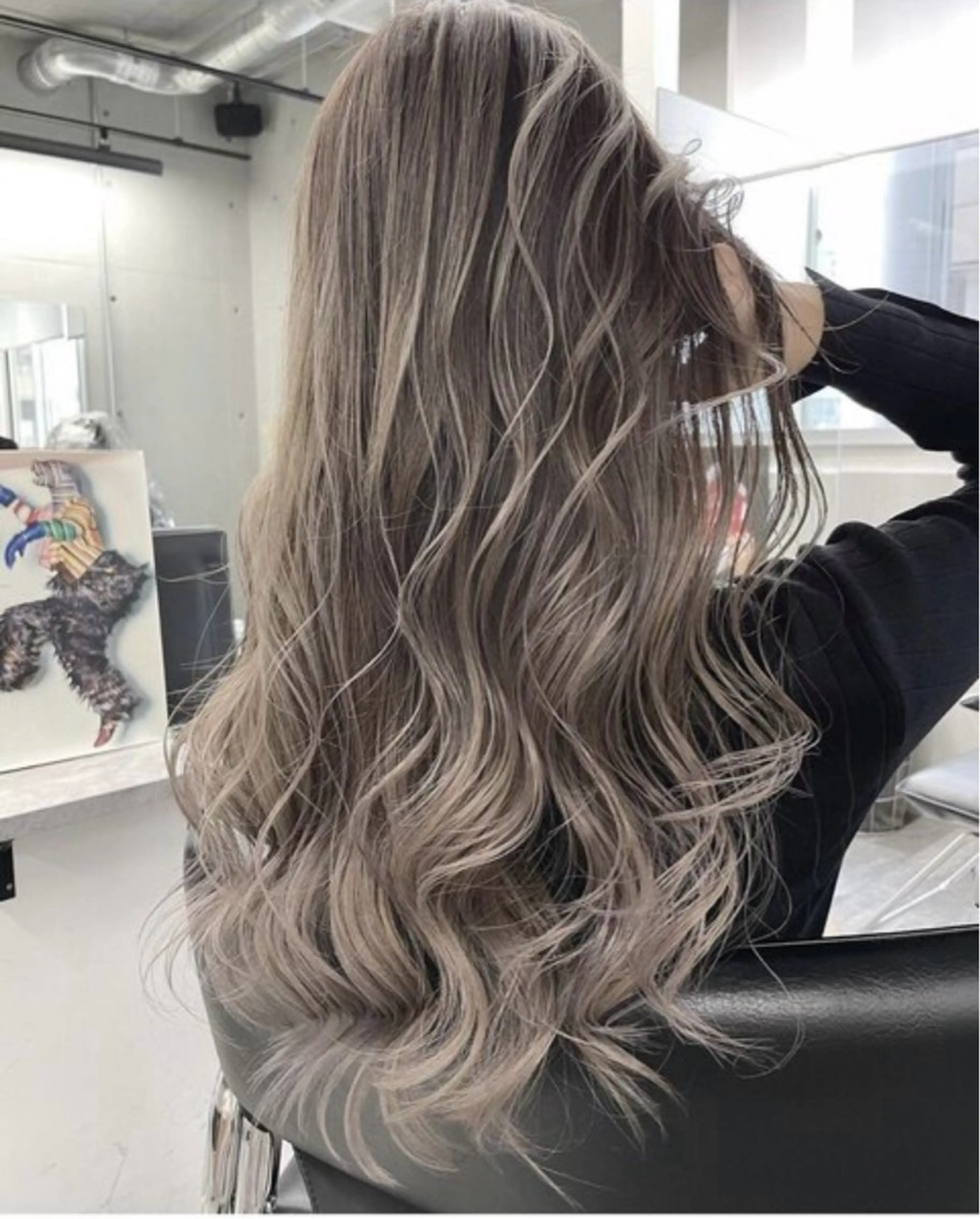ロング REDEAL所属・REDEAL/あんな 白髪ぼかし/大宮のヘアスタイル