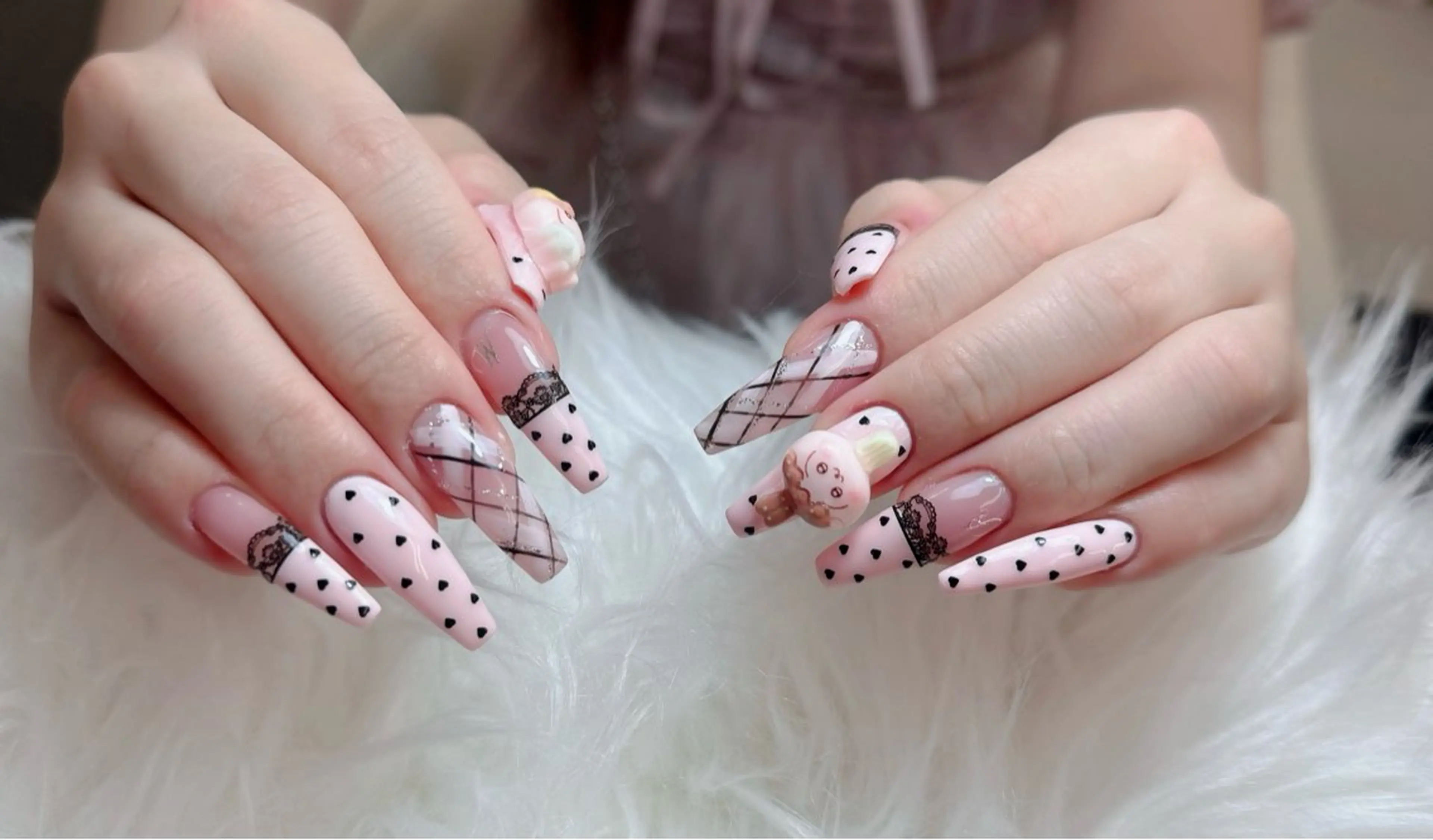 ネイル アートネイル フレンチネイル ジェルネイル 韓国ネイル マグネットネイル ハンドネイル Lenie Nail okubo所属・Lenie Nail Okuboのネイルデザイン