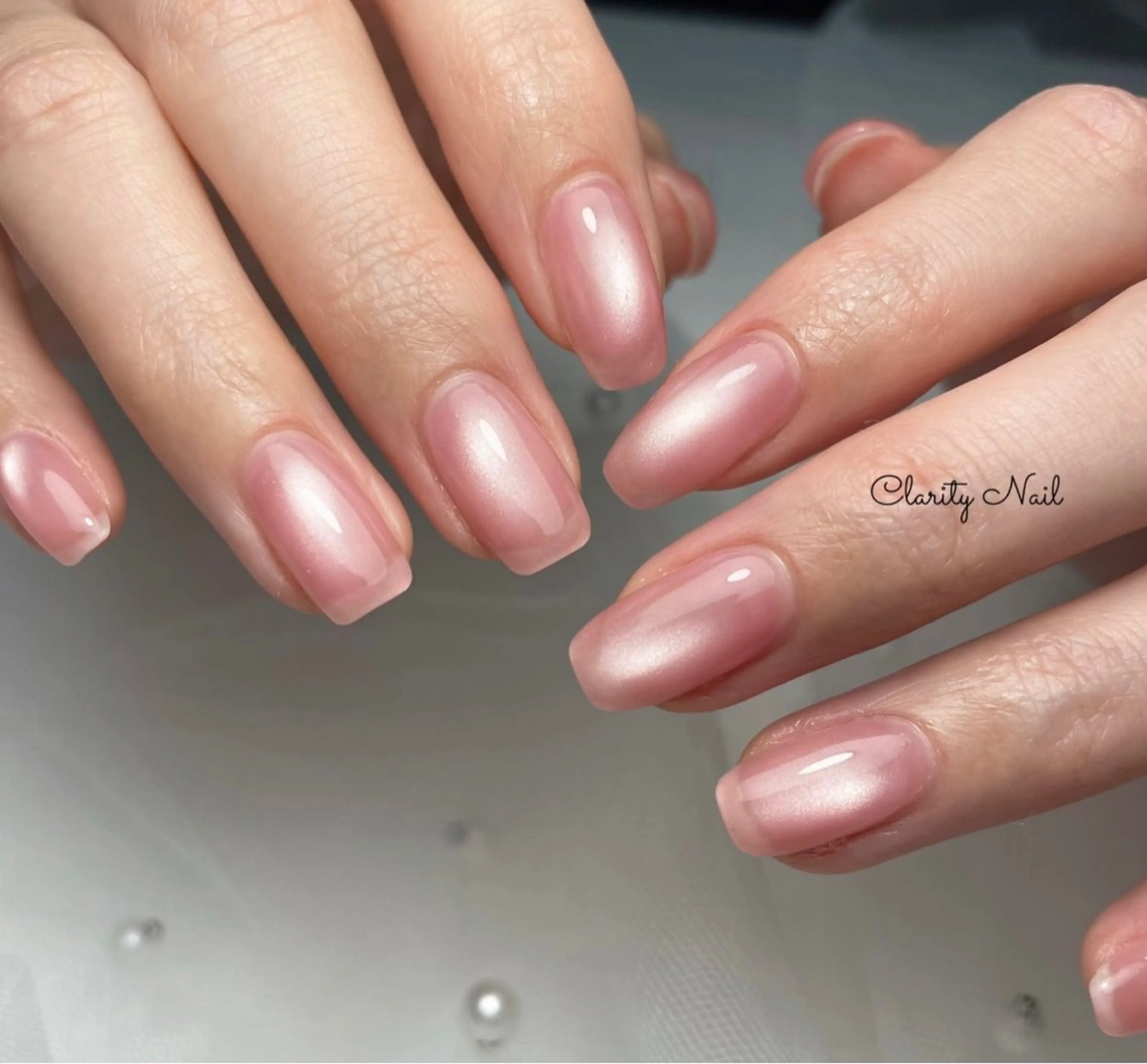 ネイル ワンカラーネイル ハンドネイル Clarity Nailのネイルデザイン