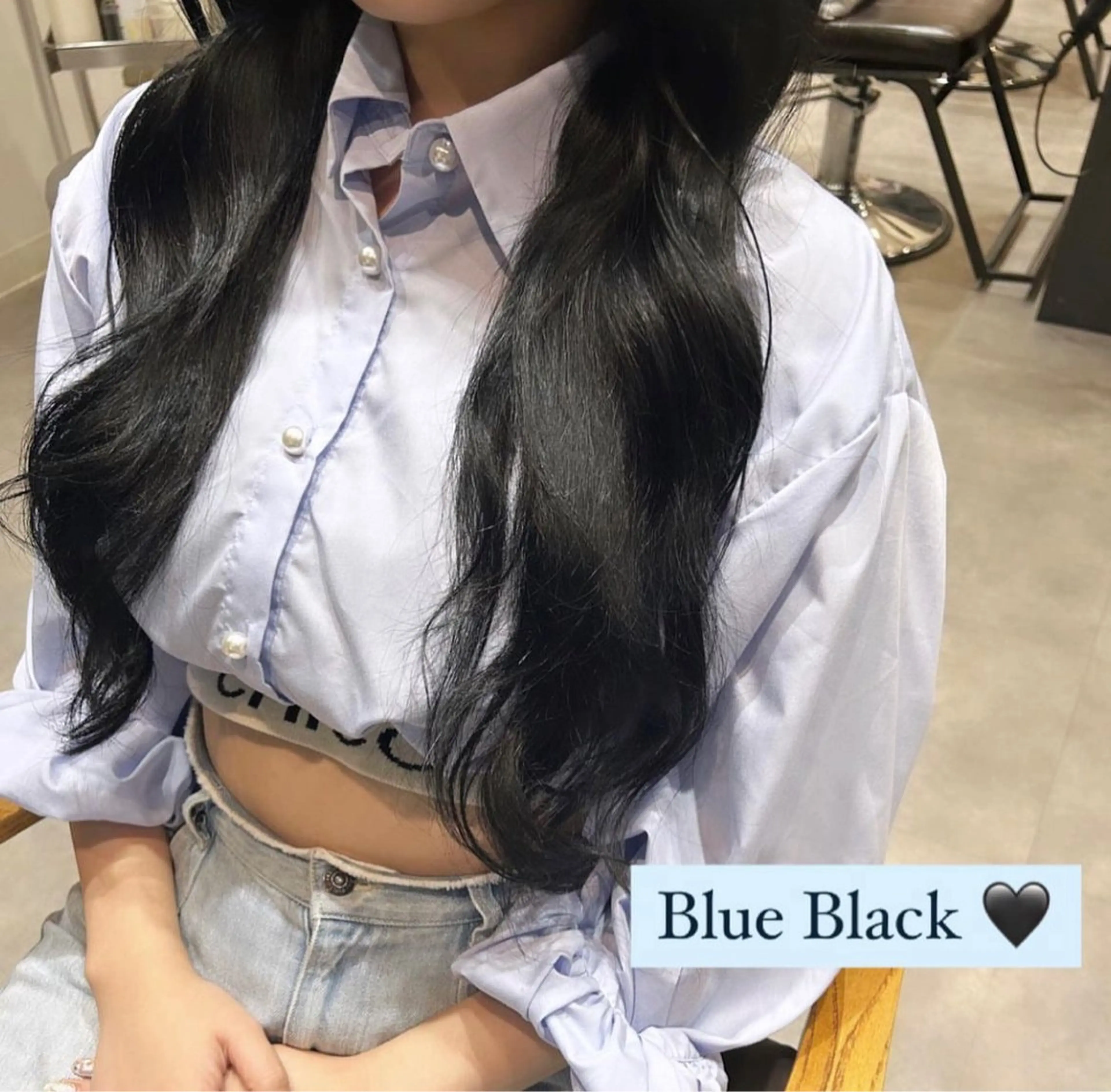 ロング Ami♡ ピンク/ラベンダーのヘアスタイル