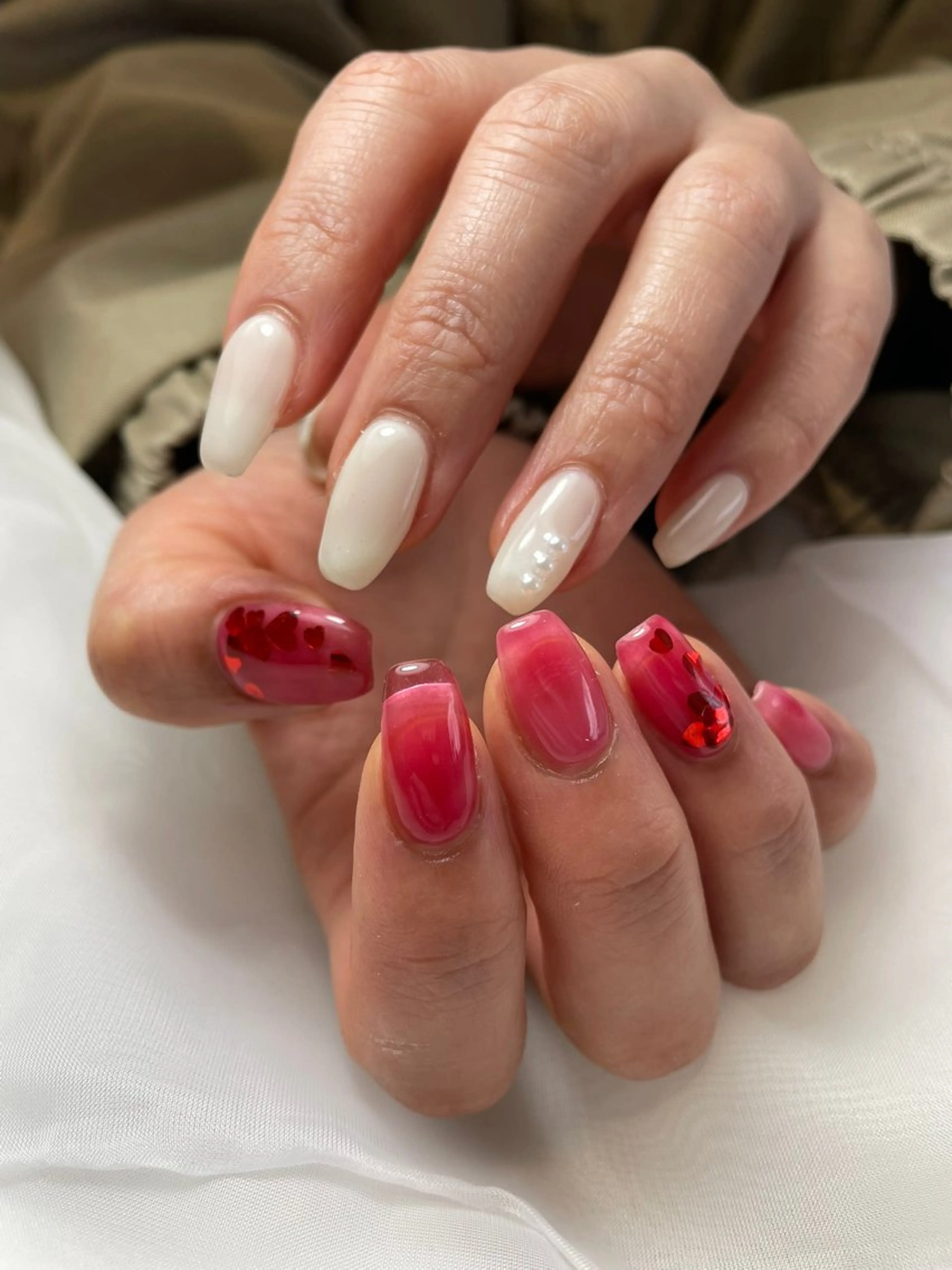 ネイル バレンタイン nail atelier Kのネイルデザイン