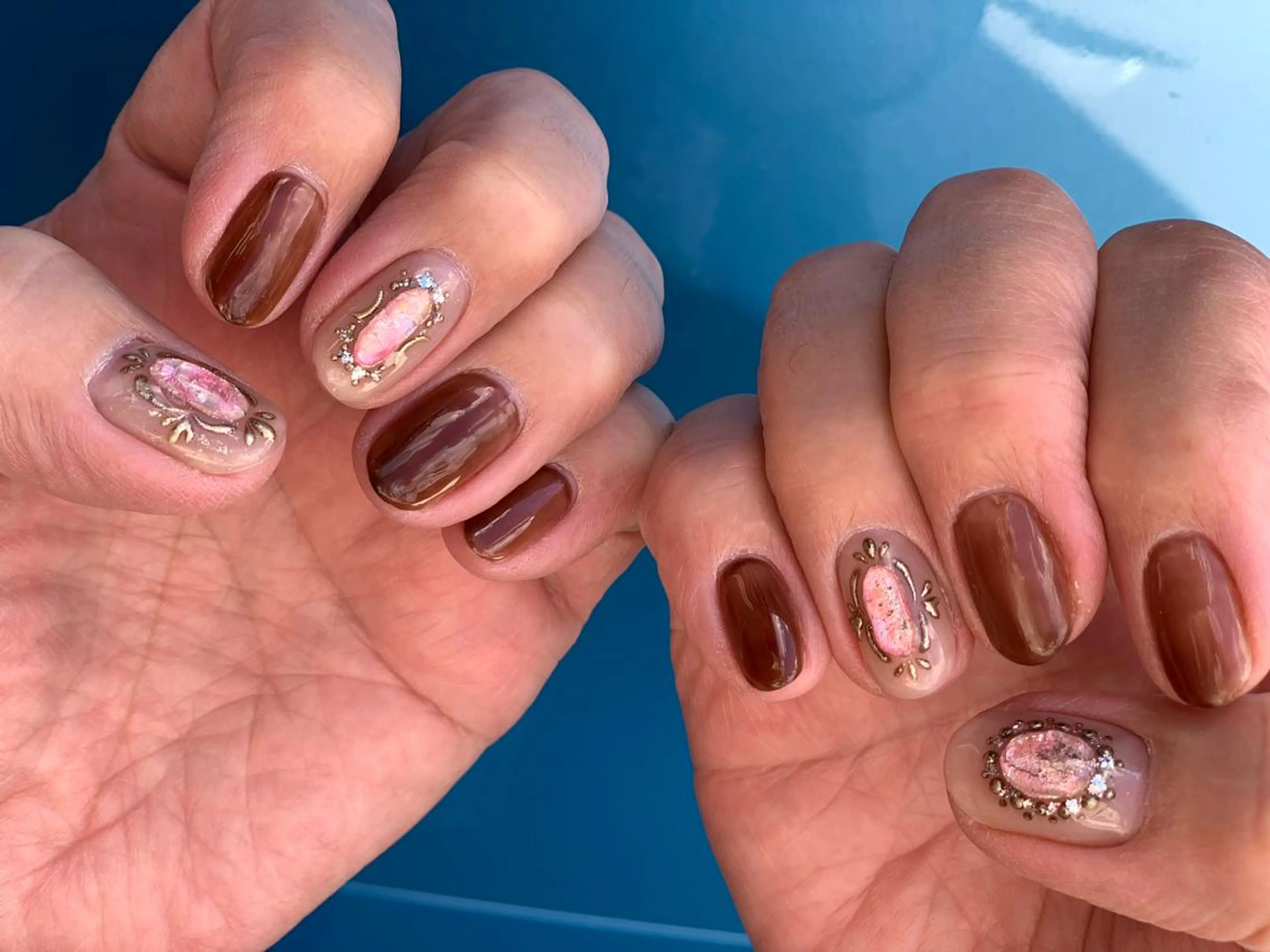 ネイル ハンドネイル 大崎 奈々のネイルデザイン