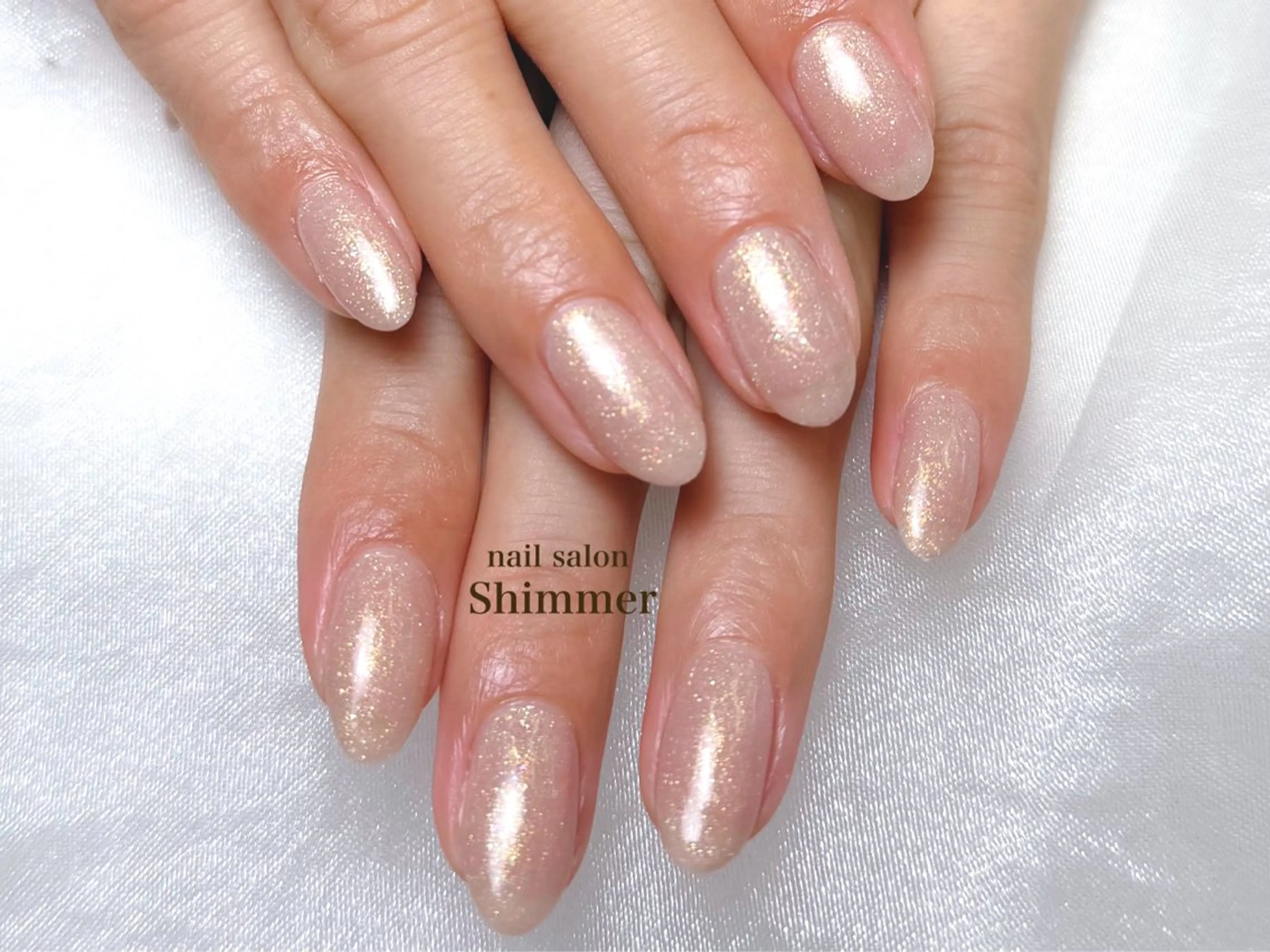 ネイル ハンドネイル Shimmer Risaのネイルデザイン