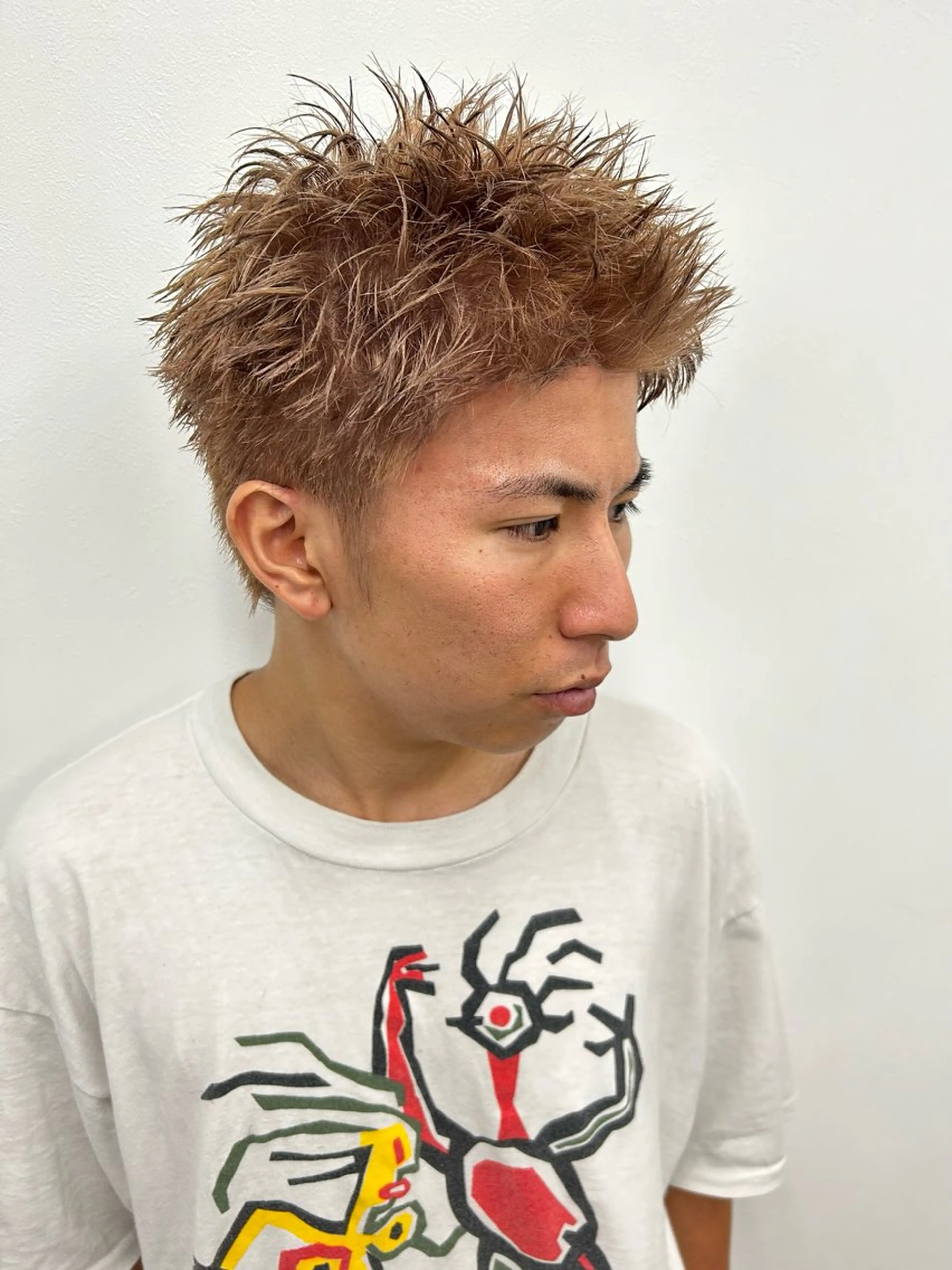 パーマ メンズ カット パーマ トリートメント ヘッドスパ ヘアセット イケメン製造機 🔥上原沙羅🔥のヘアスタイル