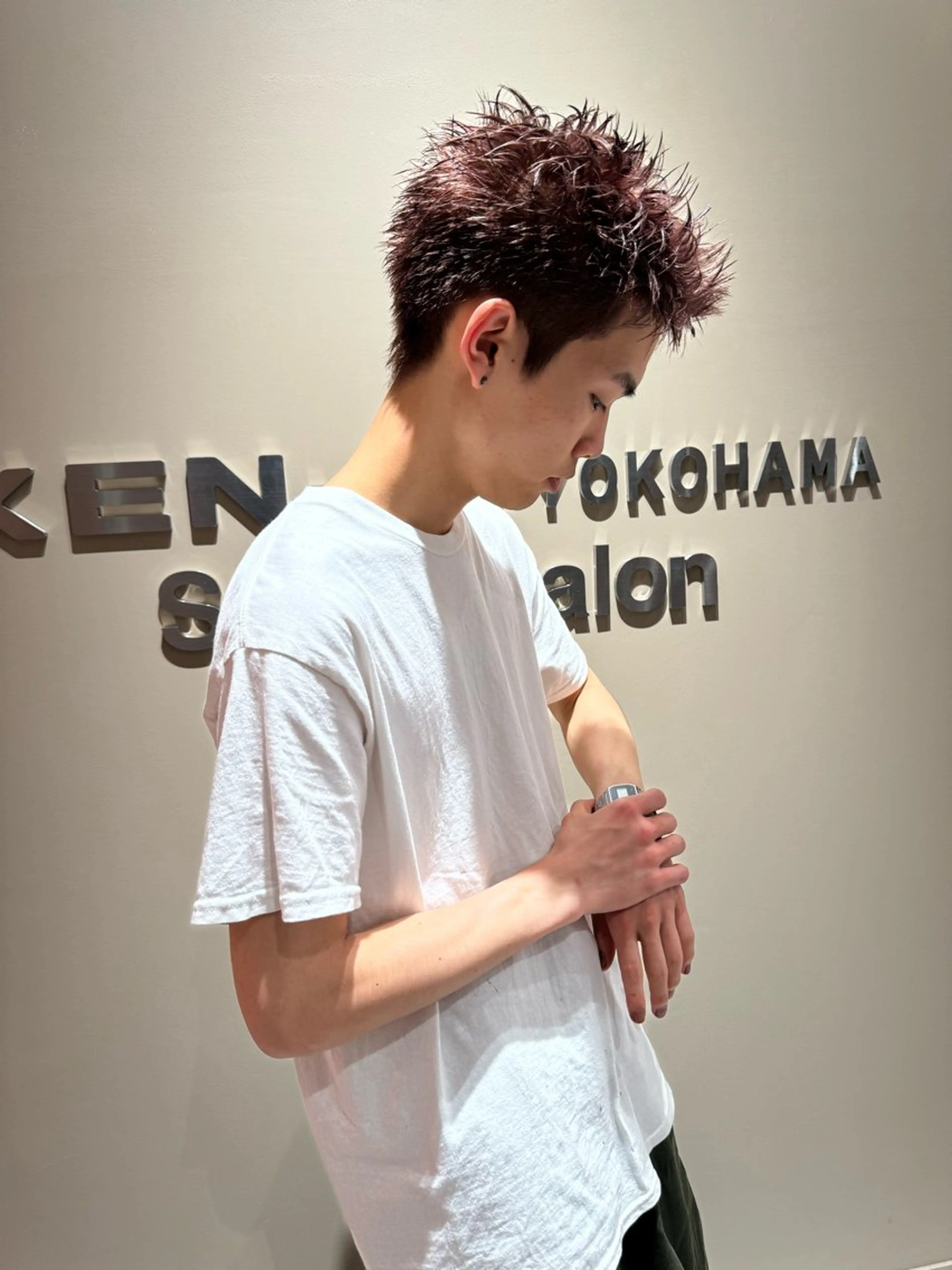 ショート カラー メンズ AITOKYO 渋谷店所属・AI TOKYO渋谷 /駿佑のヘアスタイル