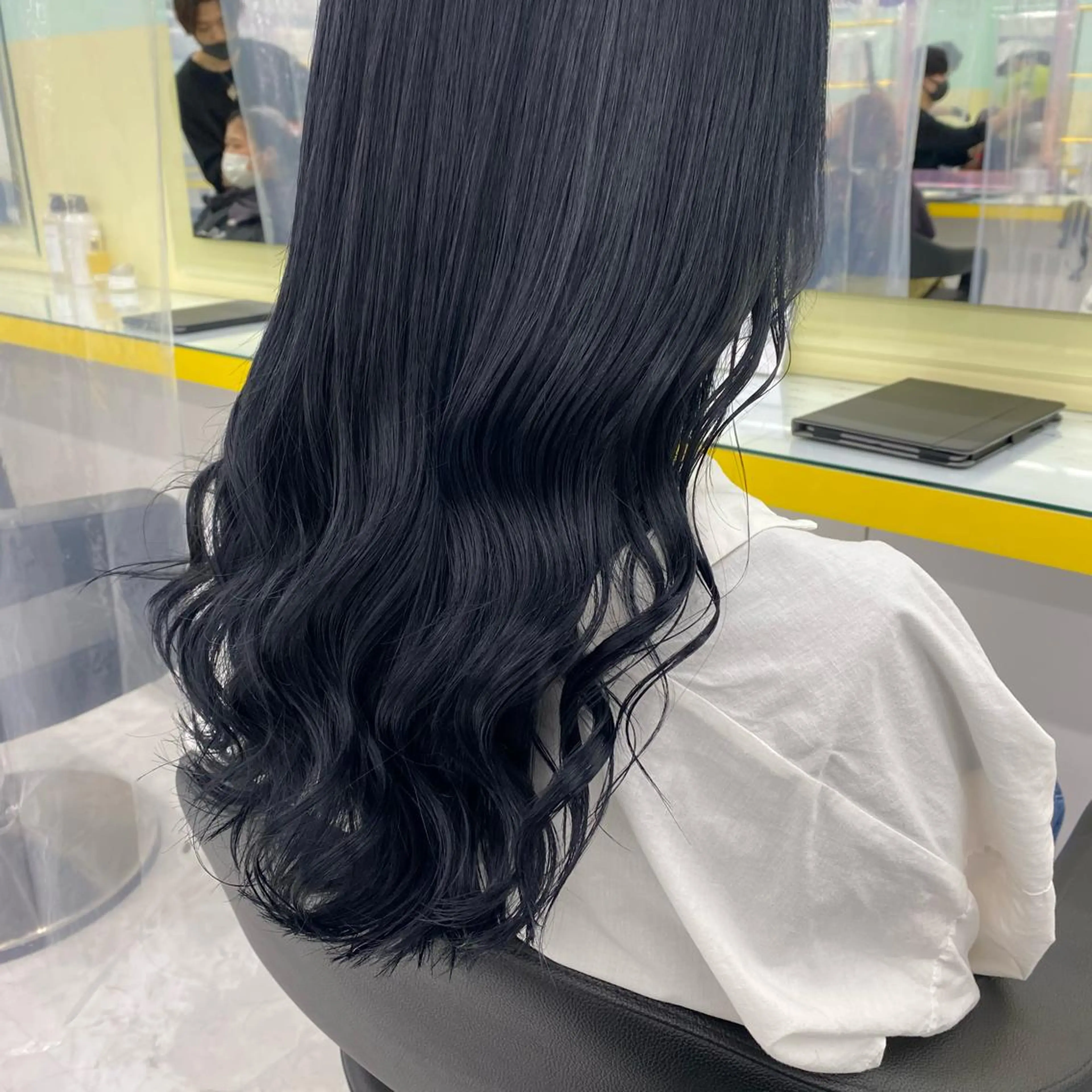 セミロング カラー ヘアアレンジ ヘアカラー トリートメント GOTODAY shair salon 横浜mare店所属・透明感抜群カラー mai🍑♡のヘアスタイル