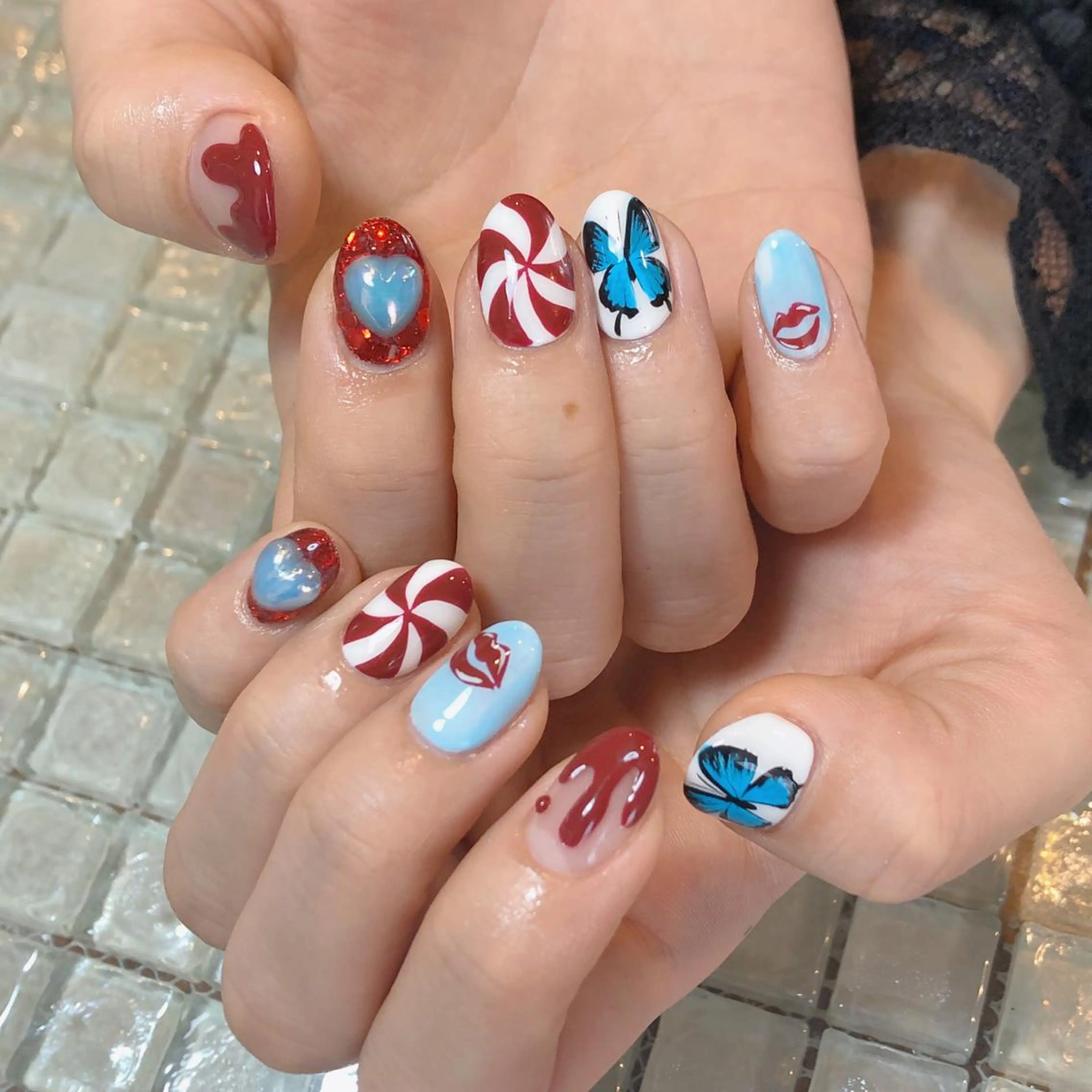 ネイル ハンドネイル 工藤 理恵のネイルデザイン