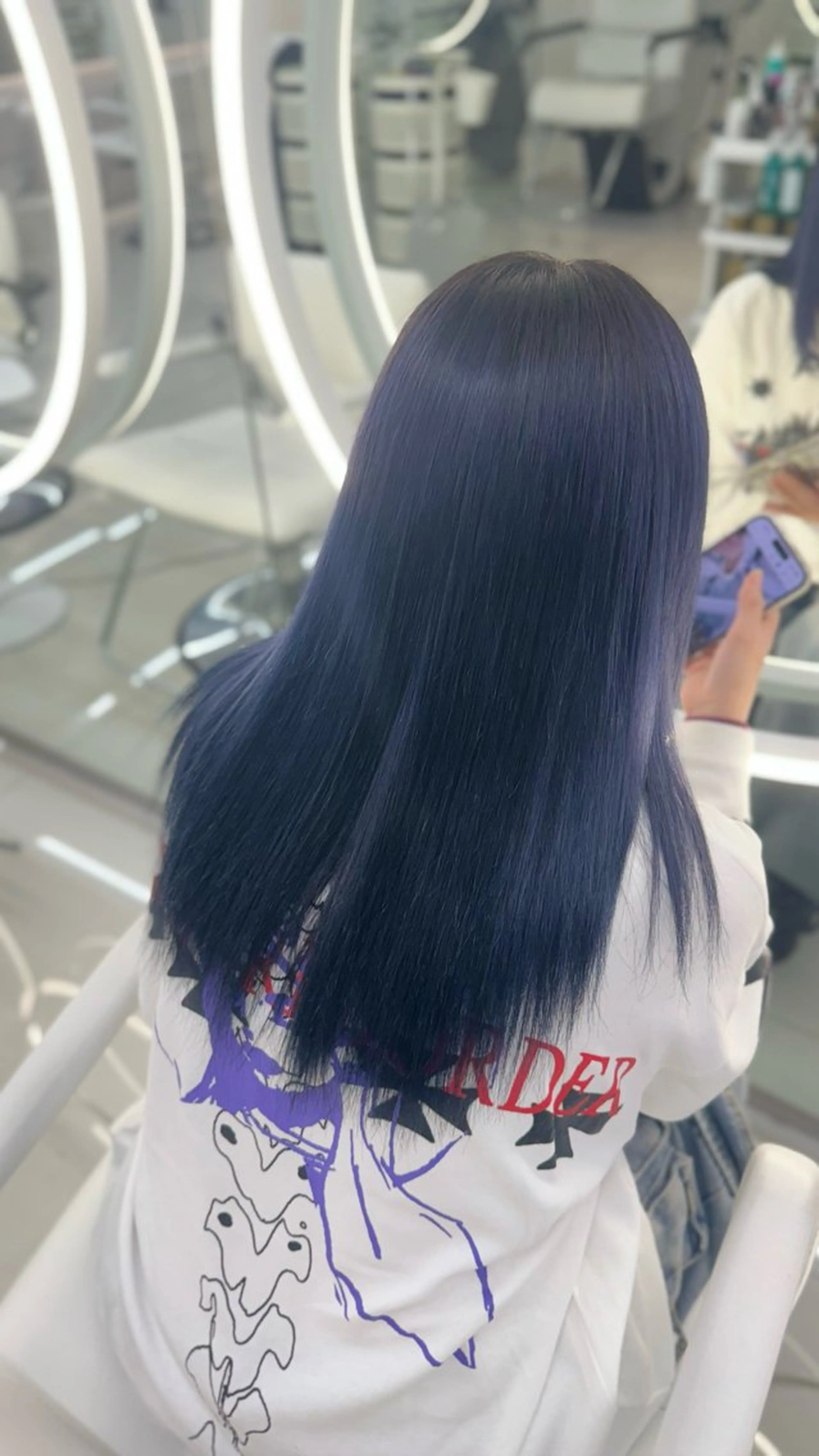 カラー ヘアカラー トリートメント ANN GAGAのヘアスタイル