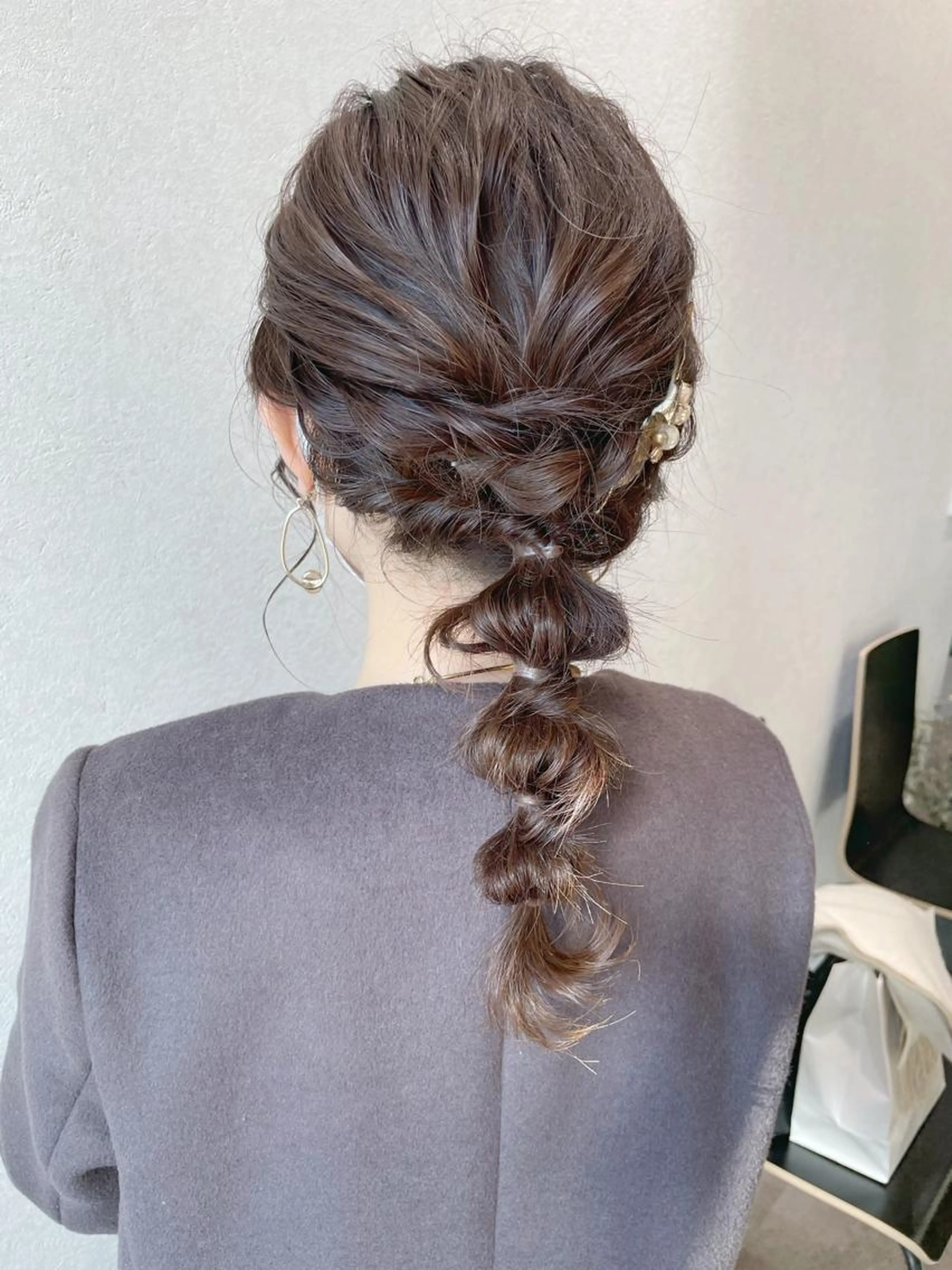 🎀結婚式や二次会に✩ヘアアレンジの写真