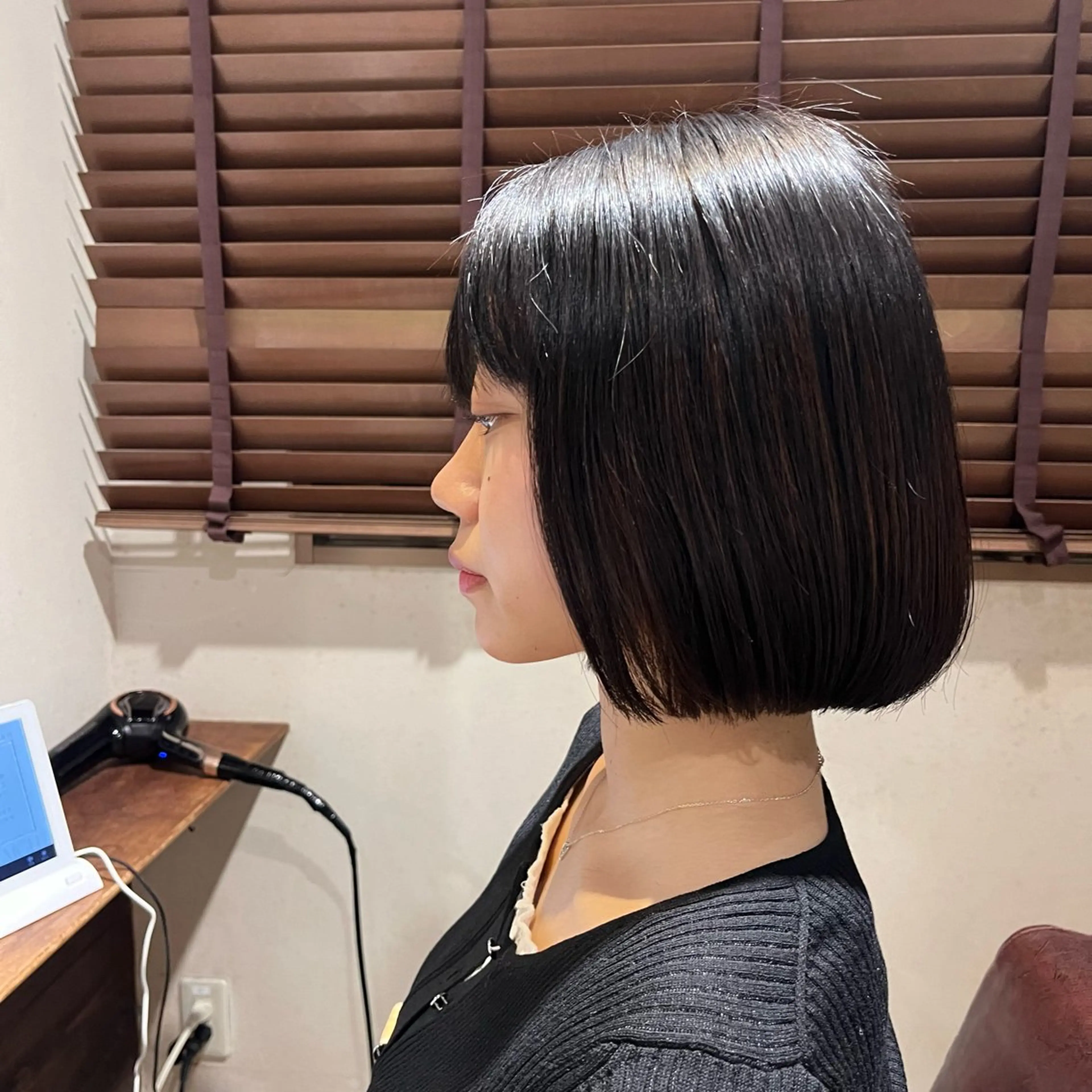 ショート 縮毛矯正 太田 渚遊のヘアスタイル