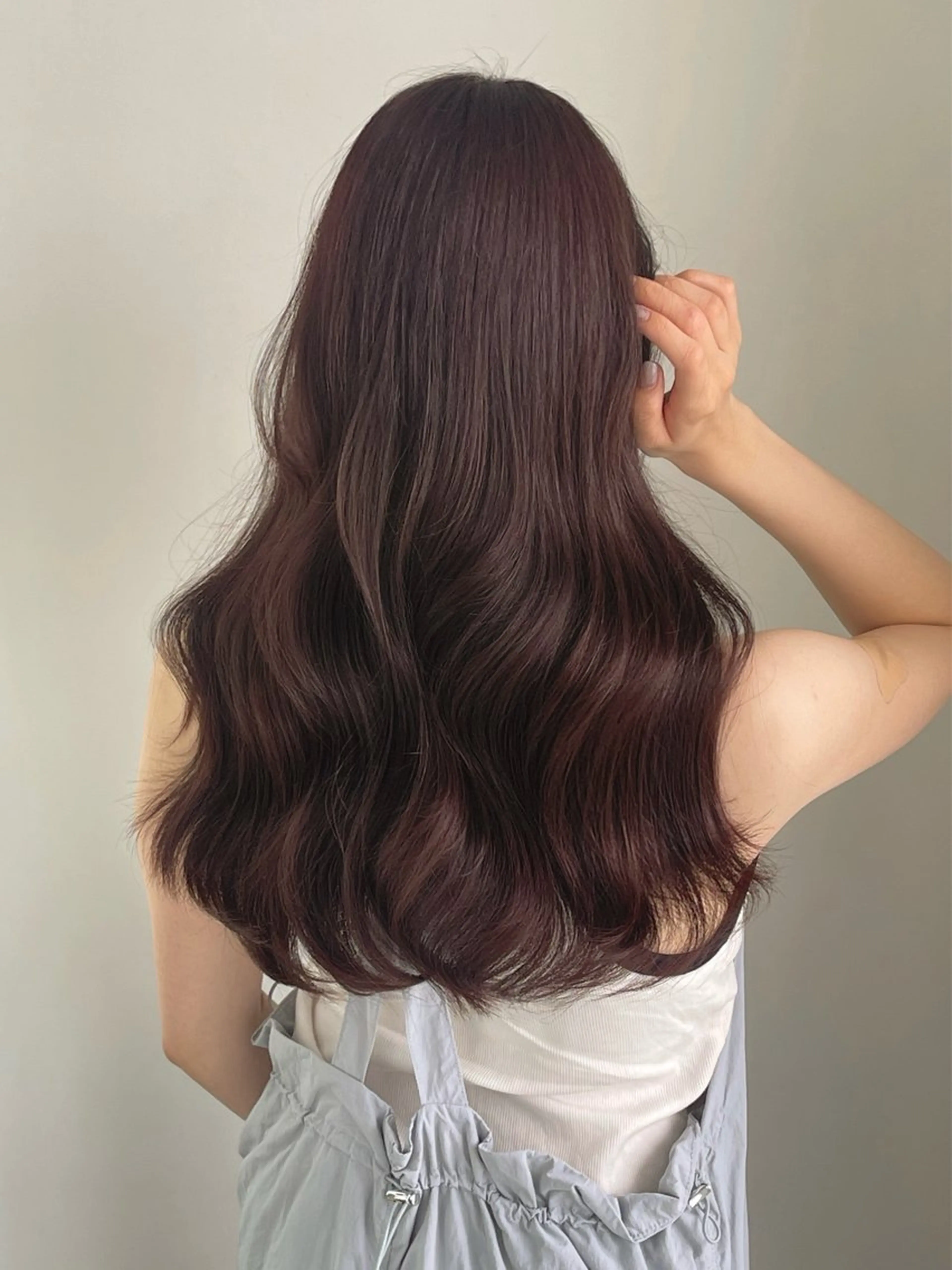 ロング mihiro 美優のヘアスタイル