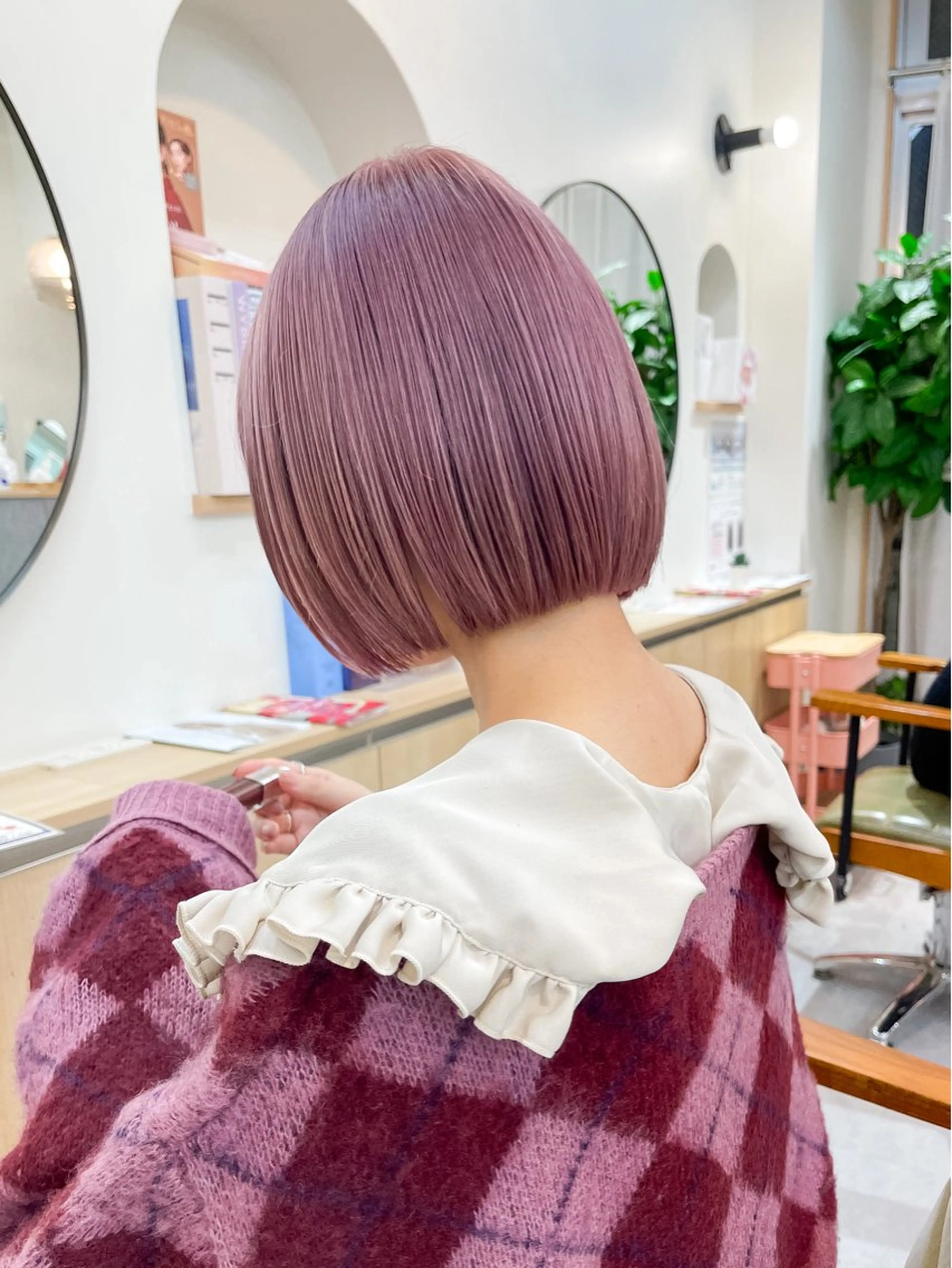 ショート カット ヘアカラー 超ボブ特化船橋駅 徒歩5分/國分雄斗のヘアスタイル