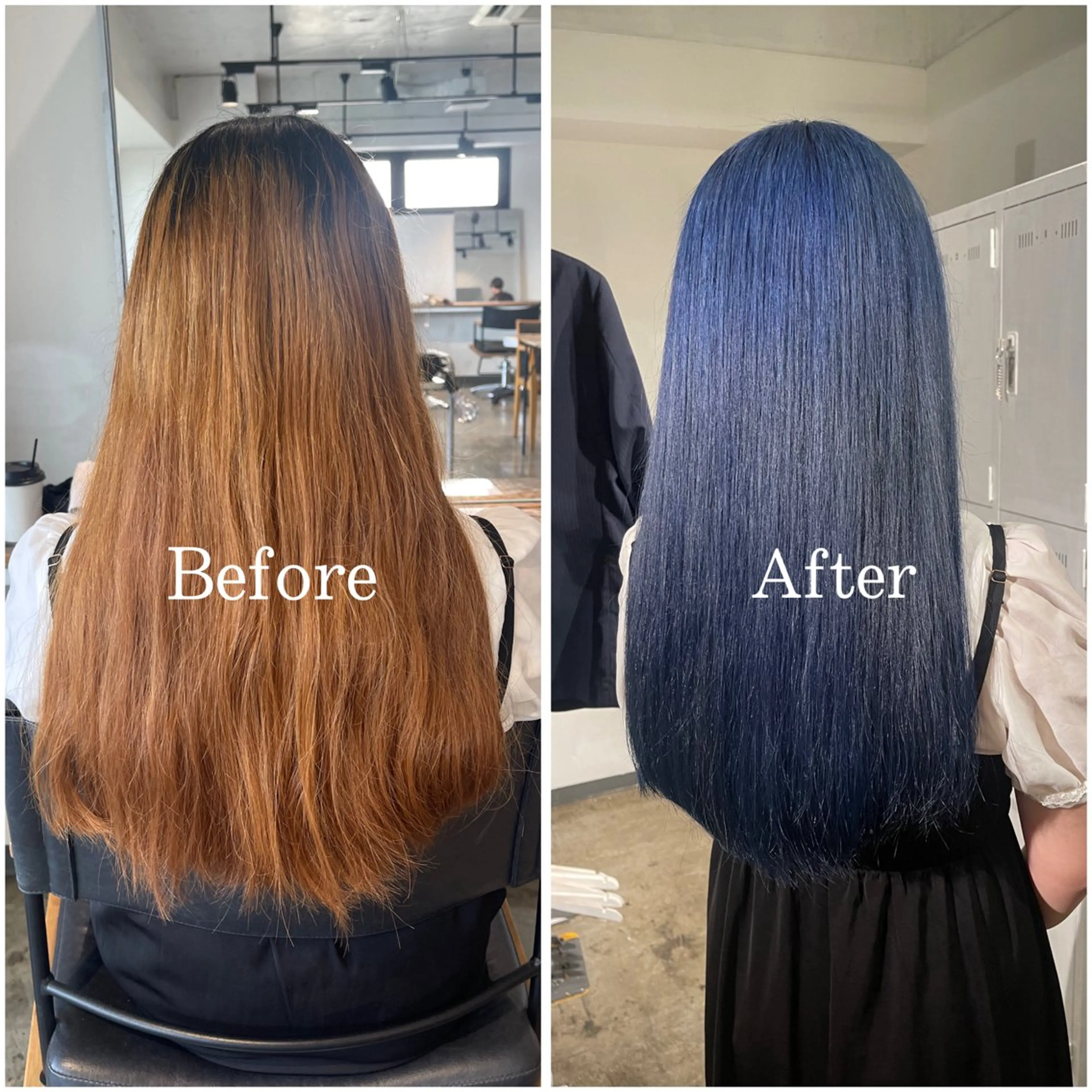 ロング カラー デザインカラー ハイトーンカラー ヘアカラー ムラ修正/ ハイトーン💖Riaのヘアスタイル