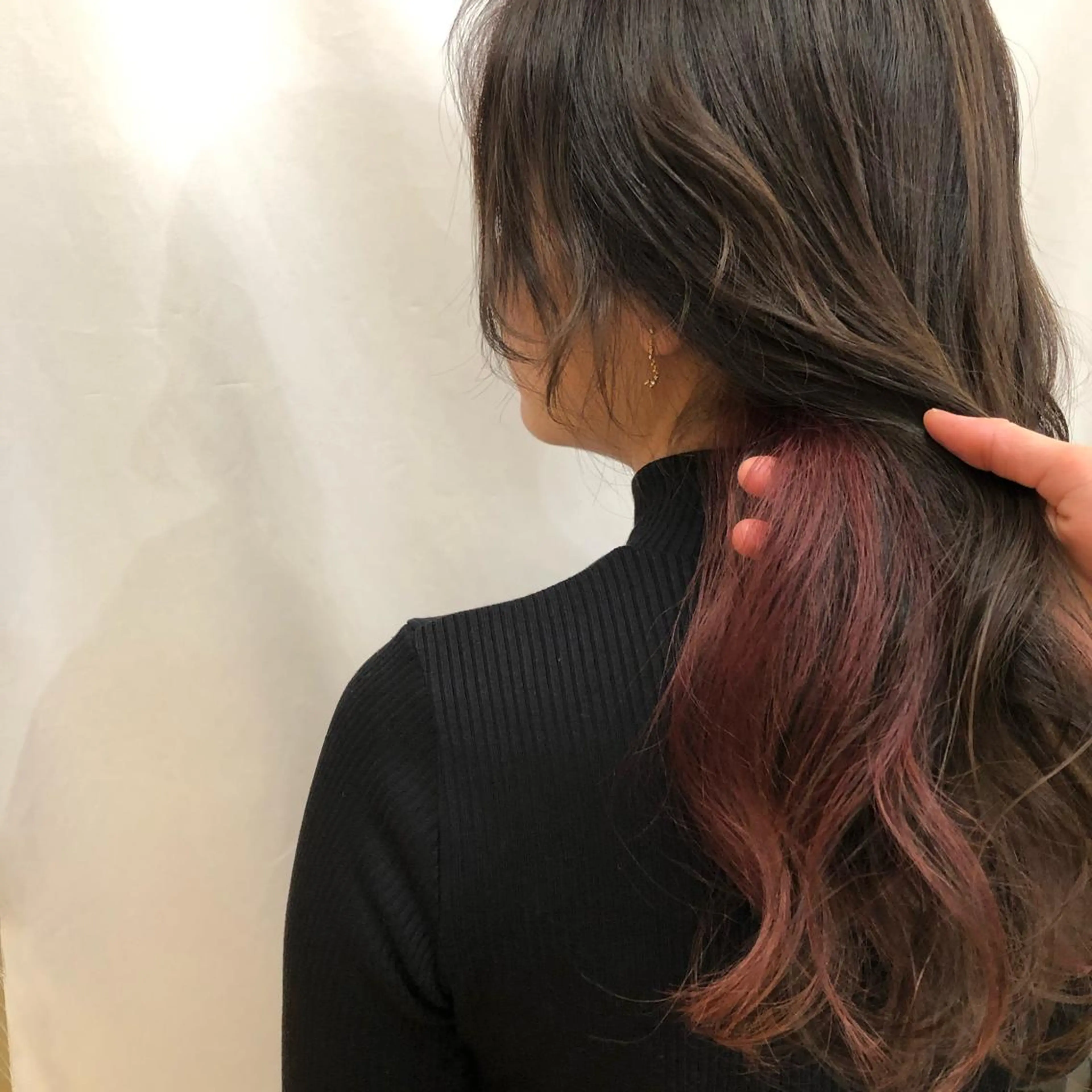 ロング カラー ヘアアレンジ マツエク・マツパ entality所属・暖色ボブ 🍊rikakoのヘアスタイル