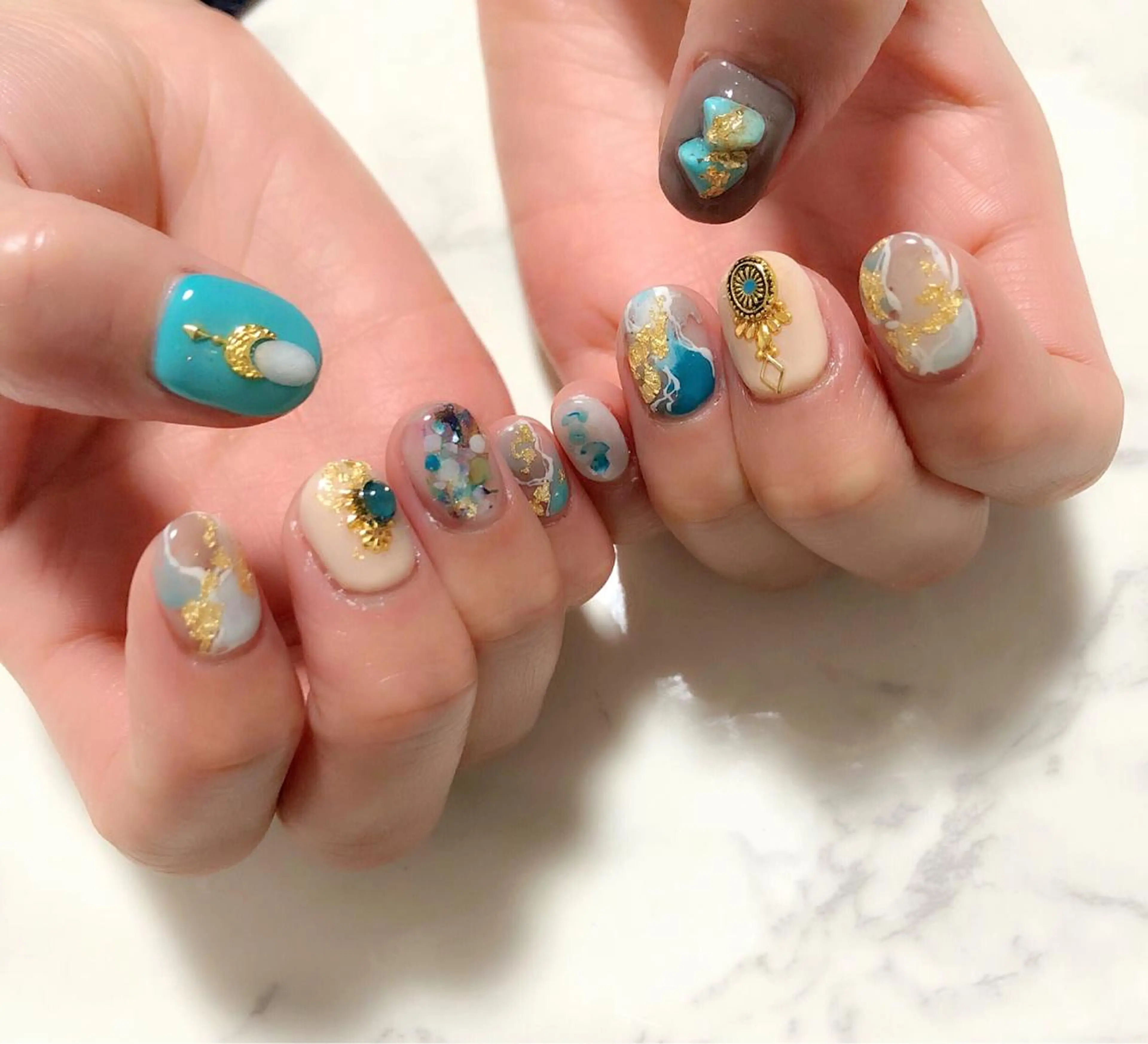 ネイル nail salon A'n bijouのネイルデザイン