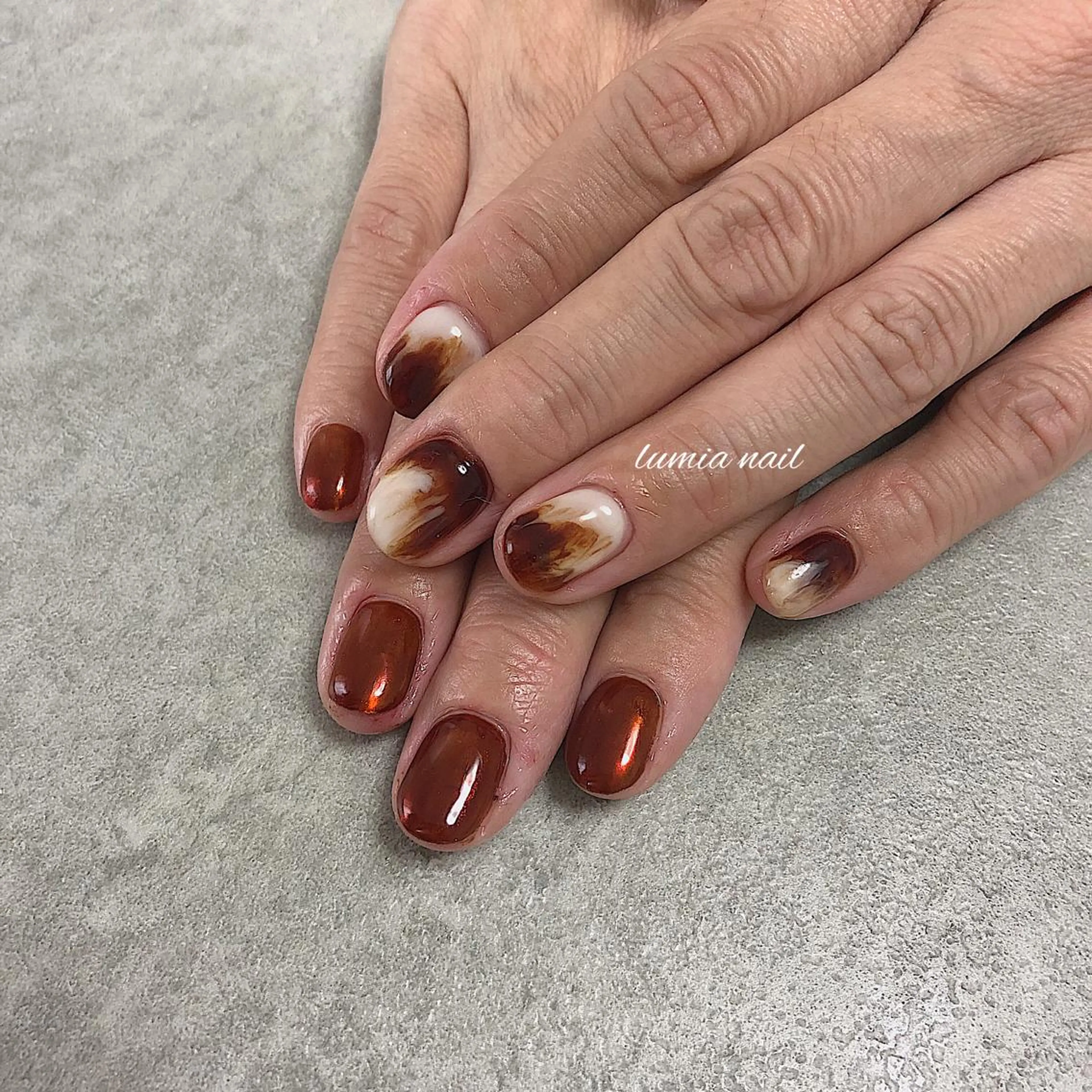 ネイル nail&eyelash Rine所属・Rine 放出 (リネ)のネイルデザイン