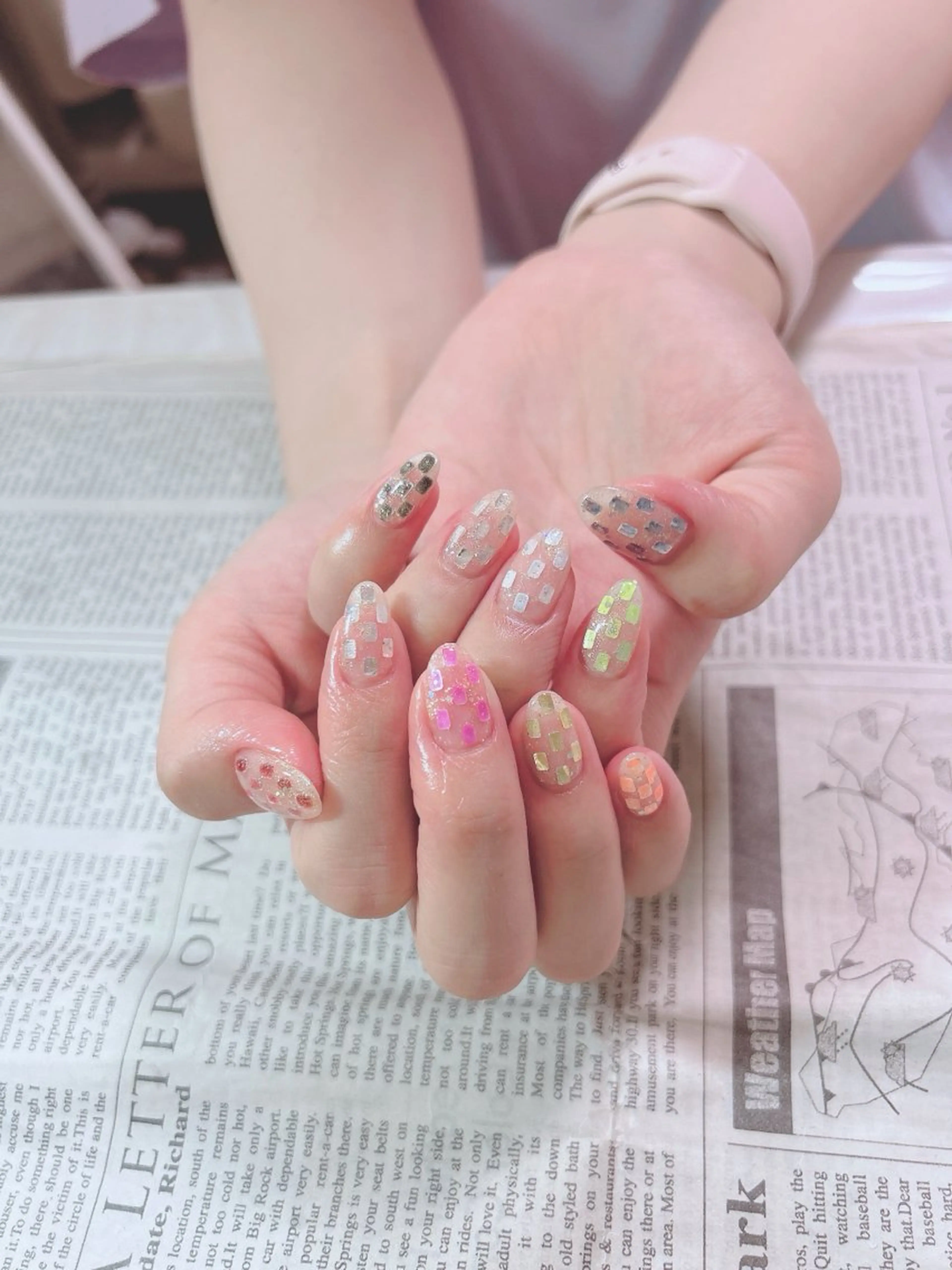 ネイル ハンドネイル ハンドケア 森山 舞のネイルデザイン