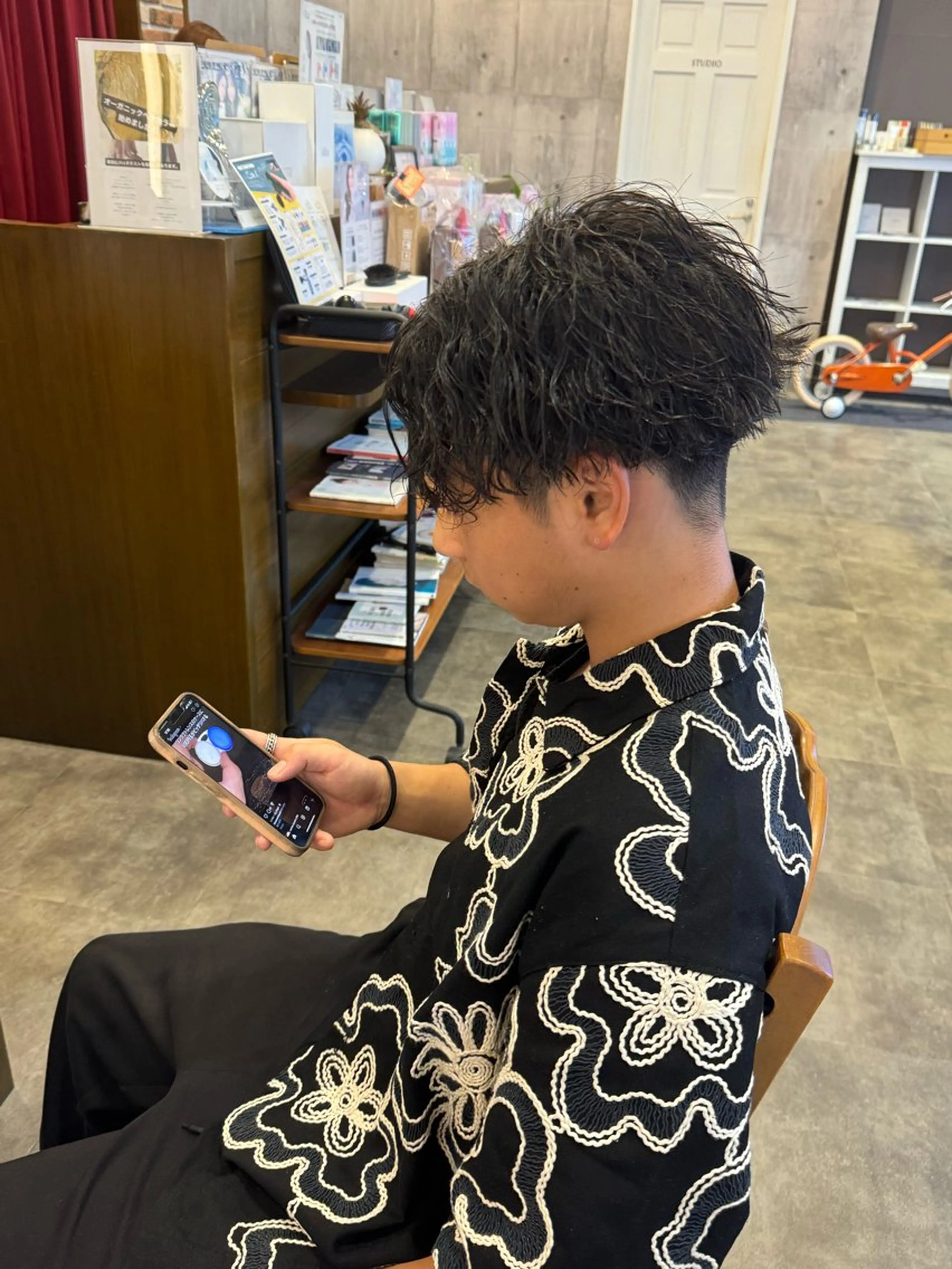 「新規メンズ限定🚹」U25限定 カット＋パーマ🆕💕の写真