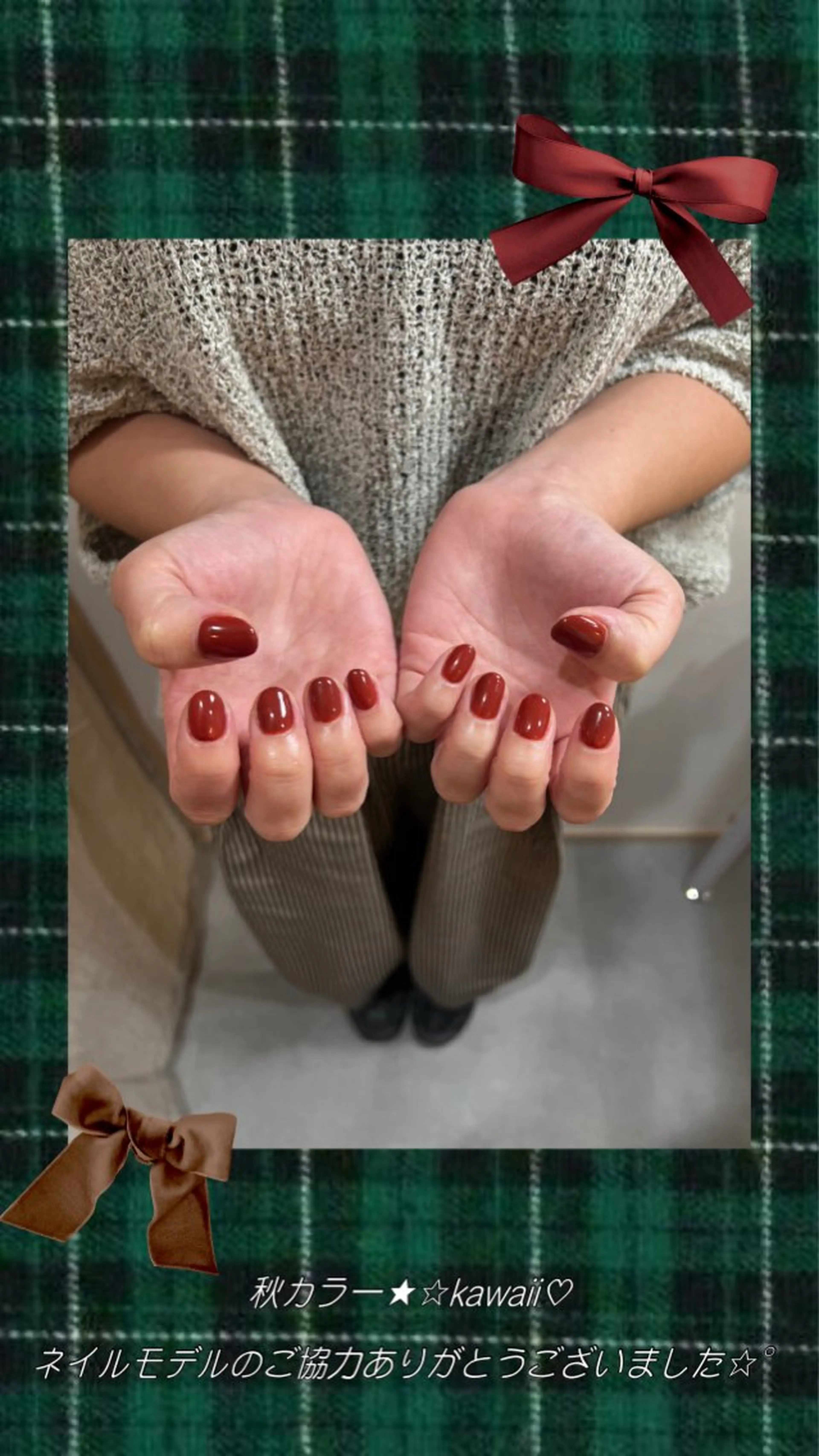 ネイル ボルドー U.Ni nail所属・★ MIKI ☆のネイルデザイン