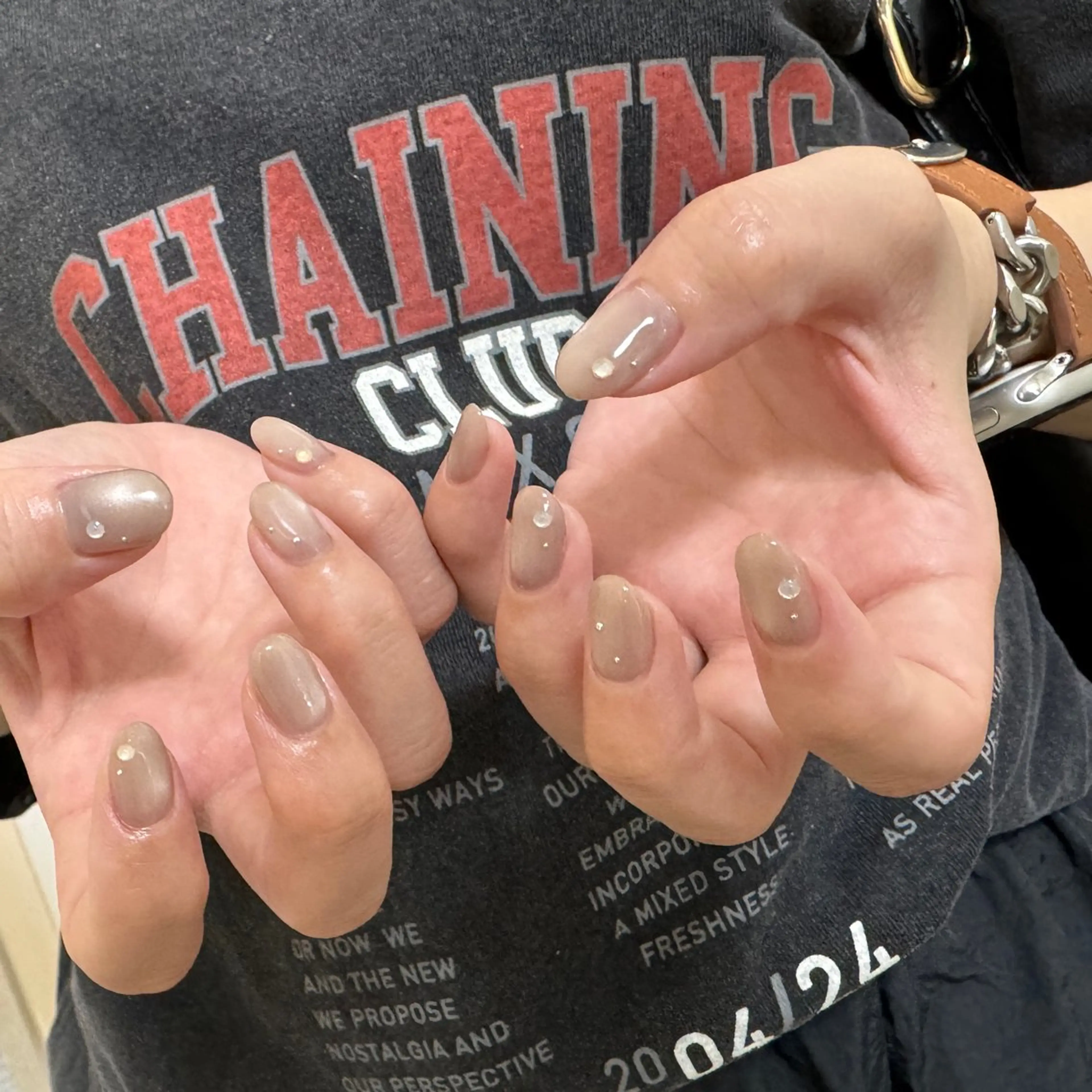 ネイル ハンドネイル pointillé .ayaのネイルデザイン