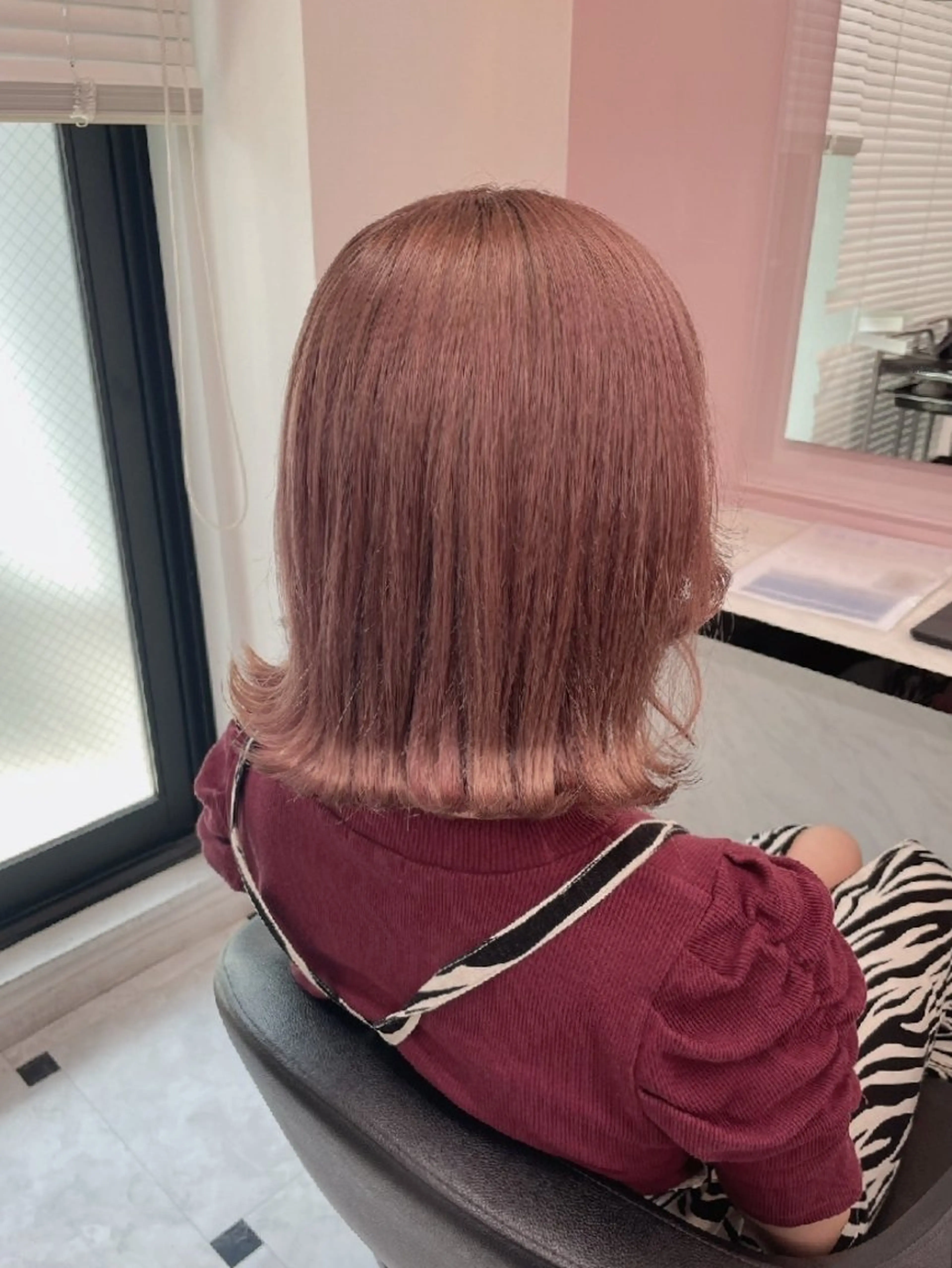 ミディアム ヘアアレンジ カラー ブラウンカラー 透明感カラー オレンジ ピンクカラー トリートメント 銀座/ショート/ メンズ/HINOKIのヘアスタイル