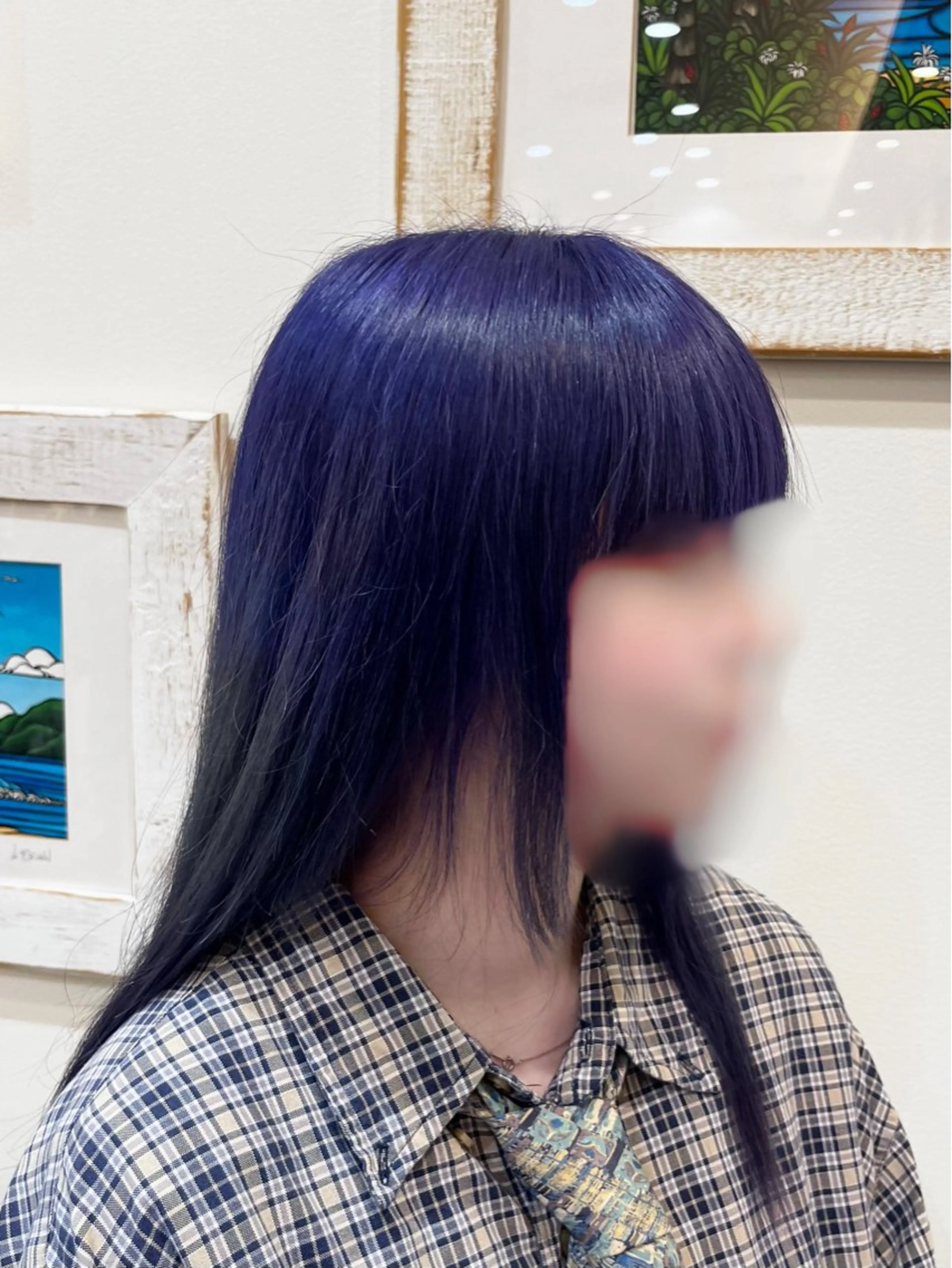 カラー ブリーチ 服部 彩花のヘアスタイル