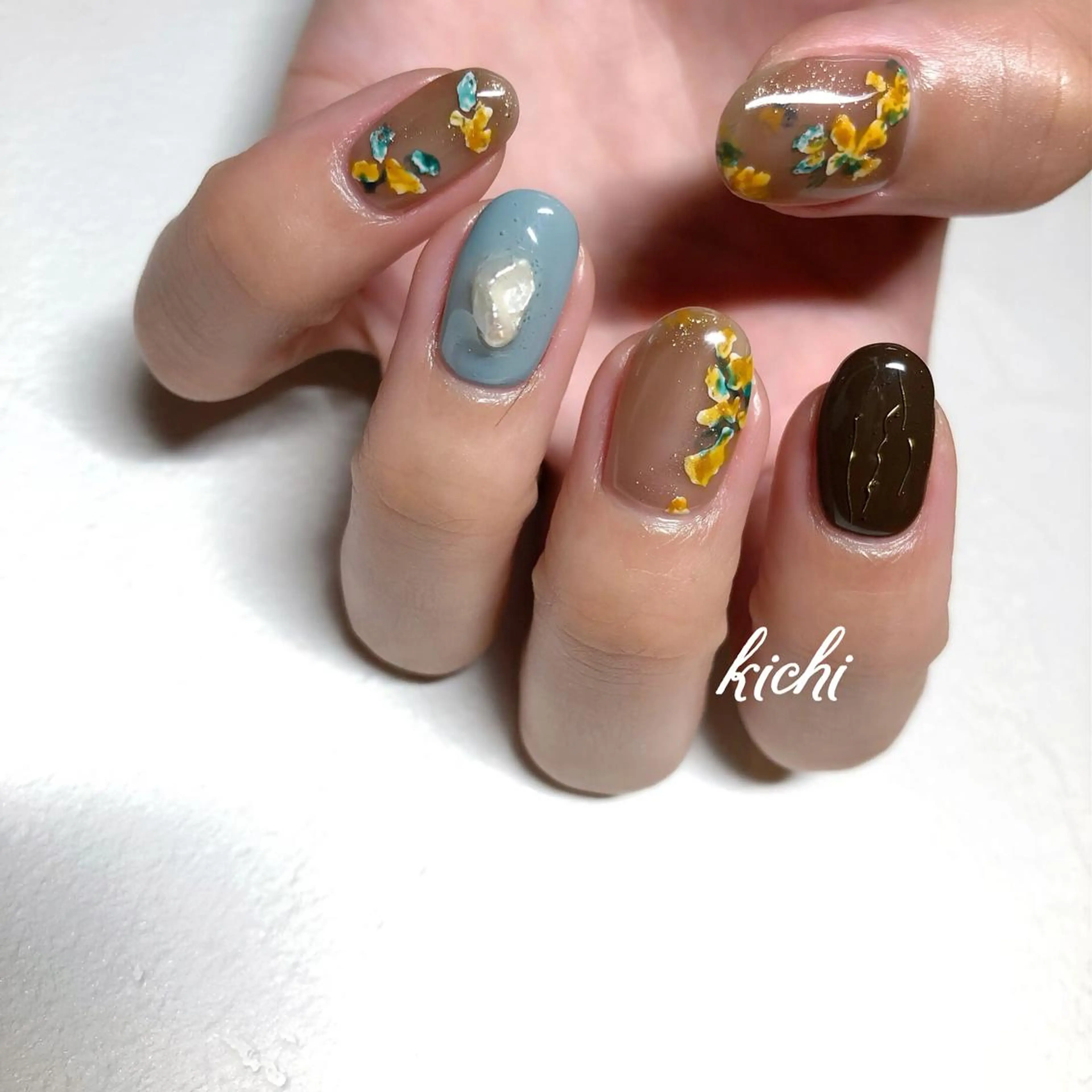 ネイル kichi･:* みじゅのネイルデザイン