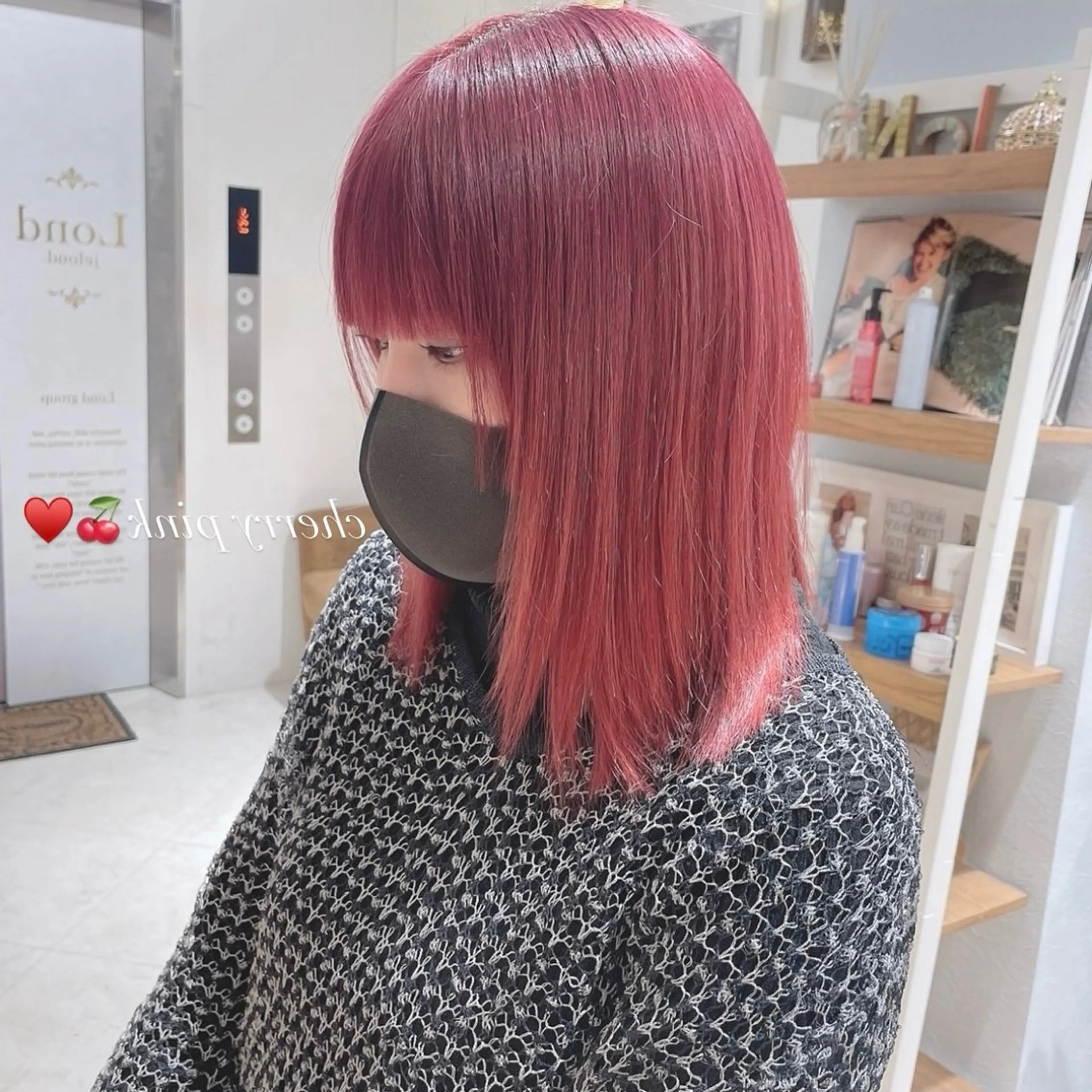 ミディアム カラー ヘアカラー トリートメント もえな 💋👼🏻のヘアスタイル