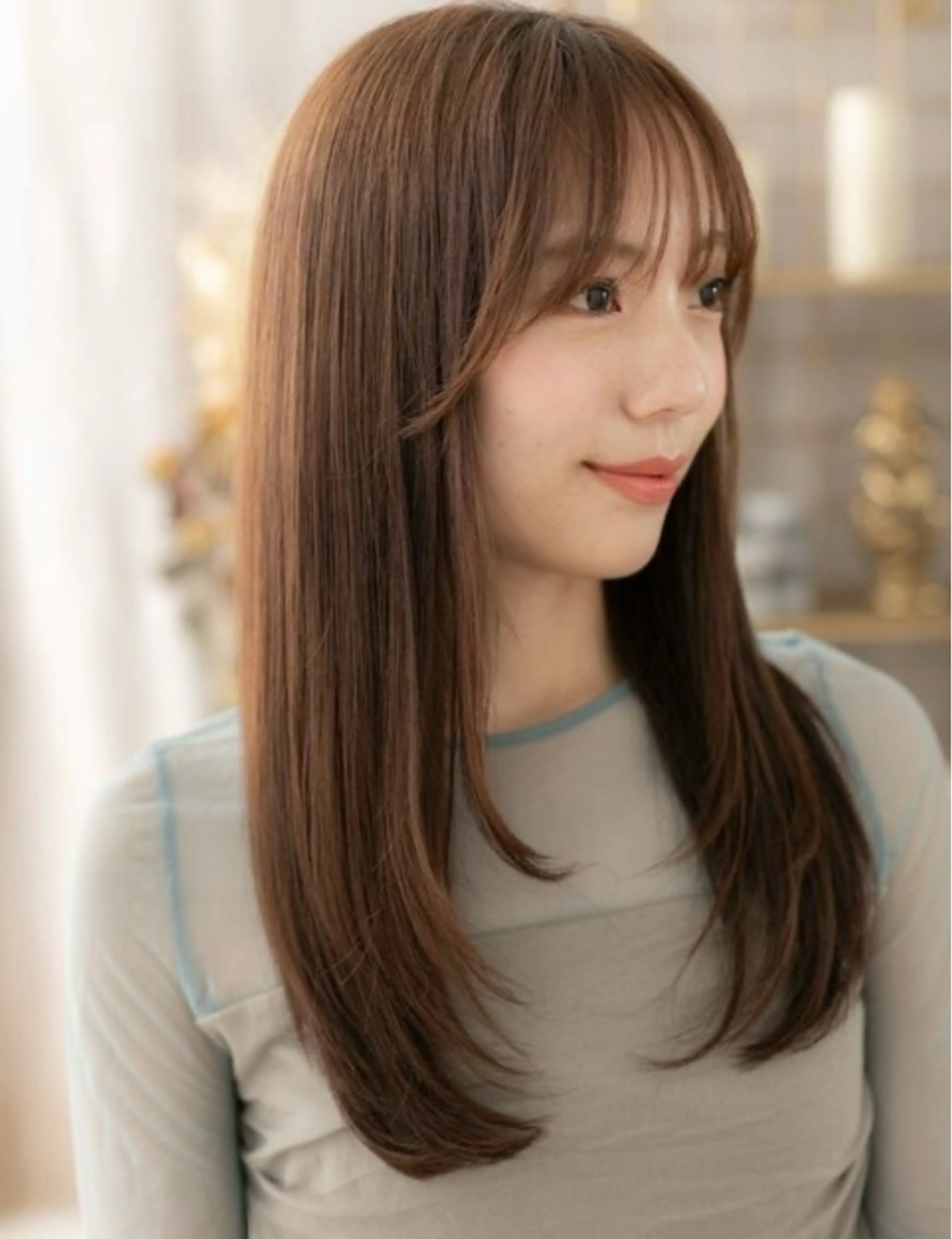 ロング カラー ヘアカラー 艶髪カラー🤍ྀི 強矢　美紗希🩷ྀིのヘアスタイル