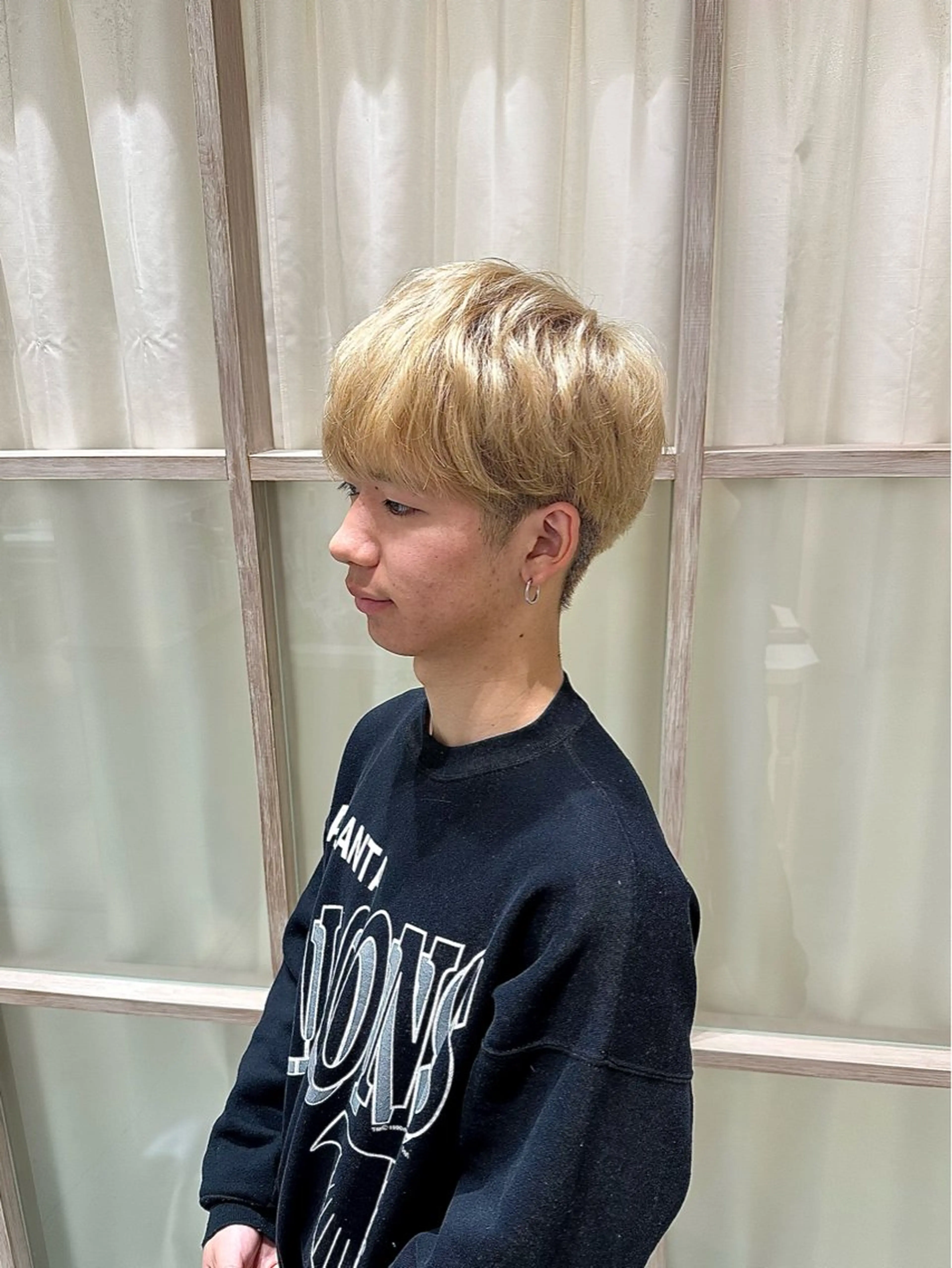 メンズ カット N,SOL / 岩上 新大のヘアスタイル