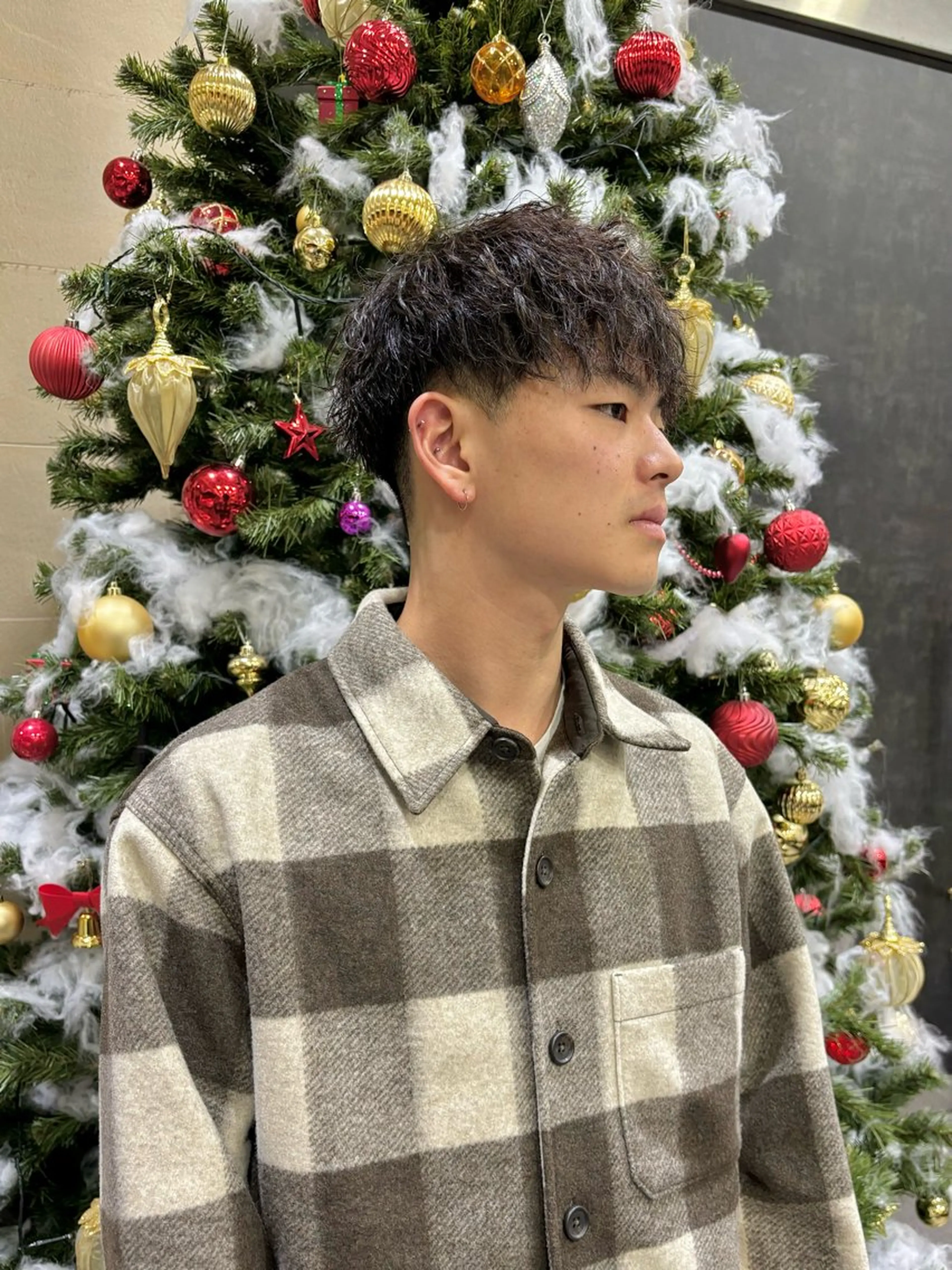 パーマ メンズ 骨格矯正/理論パーマ /悩み改善/yuyaのヘアスタイル