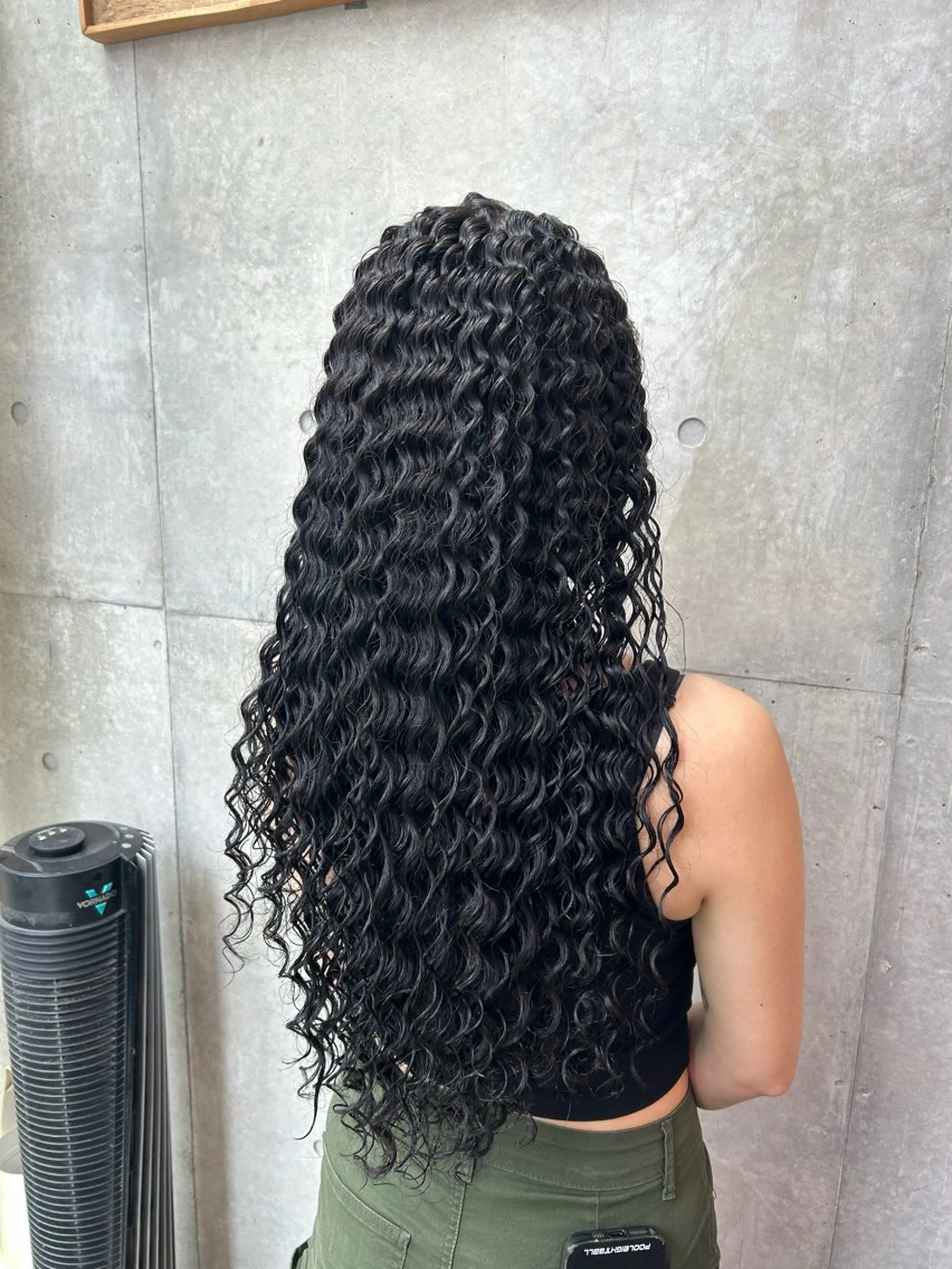 ロング パーマ ロング パーマ 濱田 春瑠のヘアスタイル