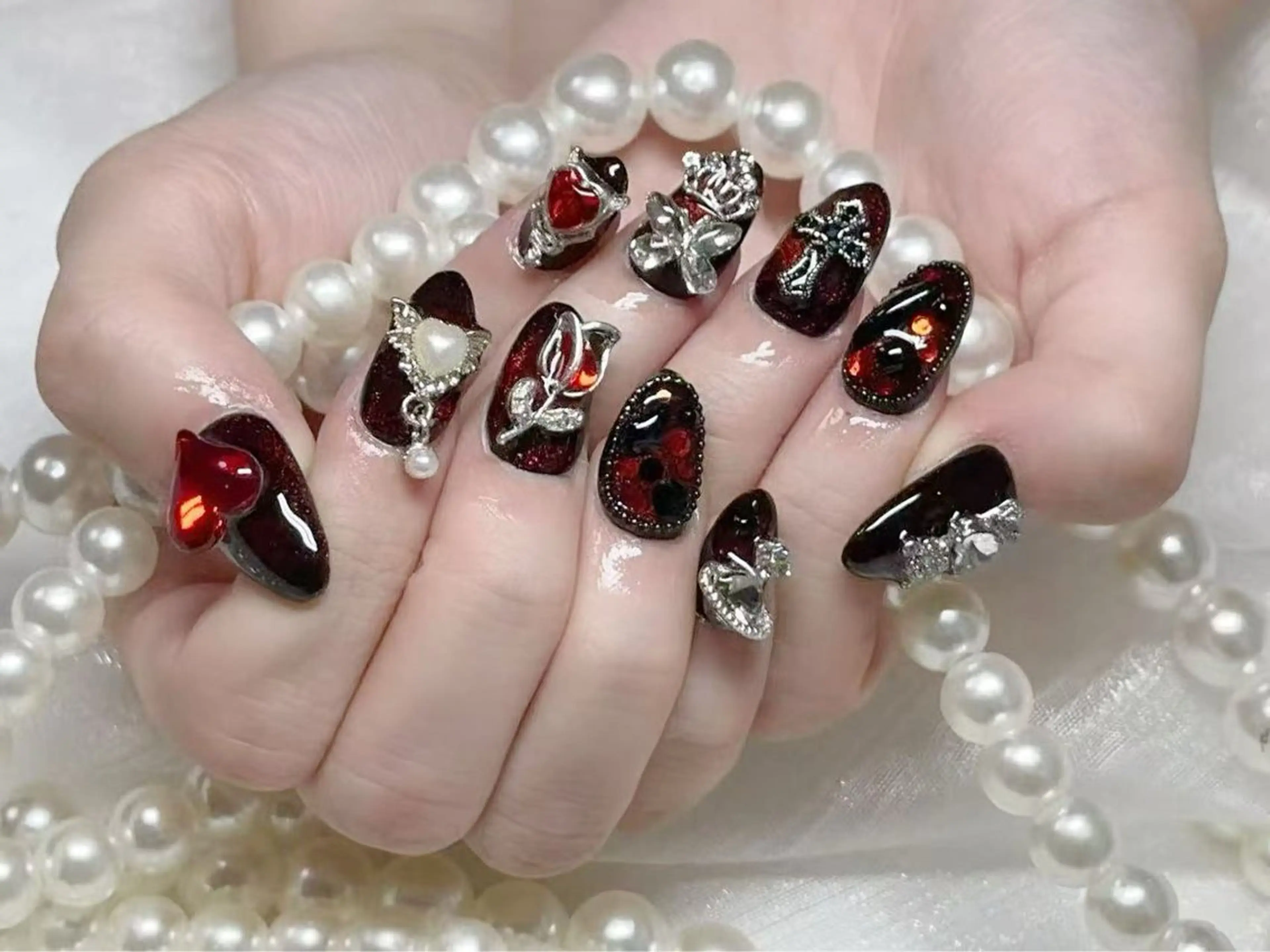 ネイル クリアネイル 成人式 フラッシュネイル フットネイル フレンチネイル 💫KASUMI 💅のネイルデザイン