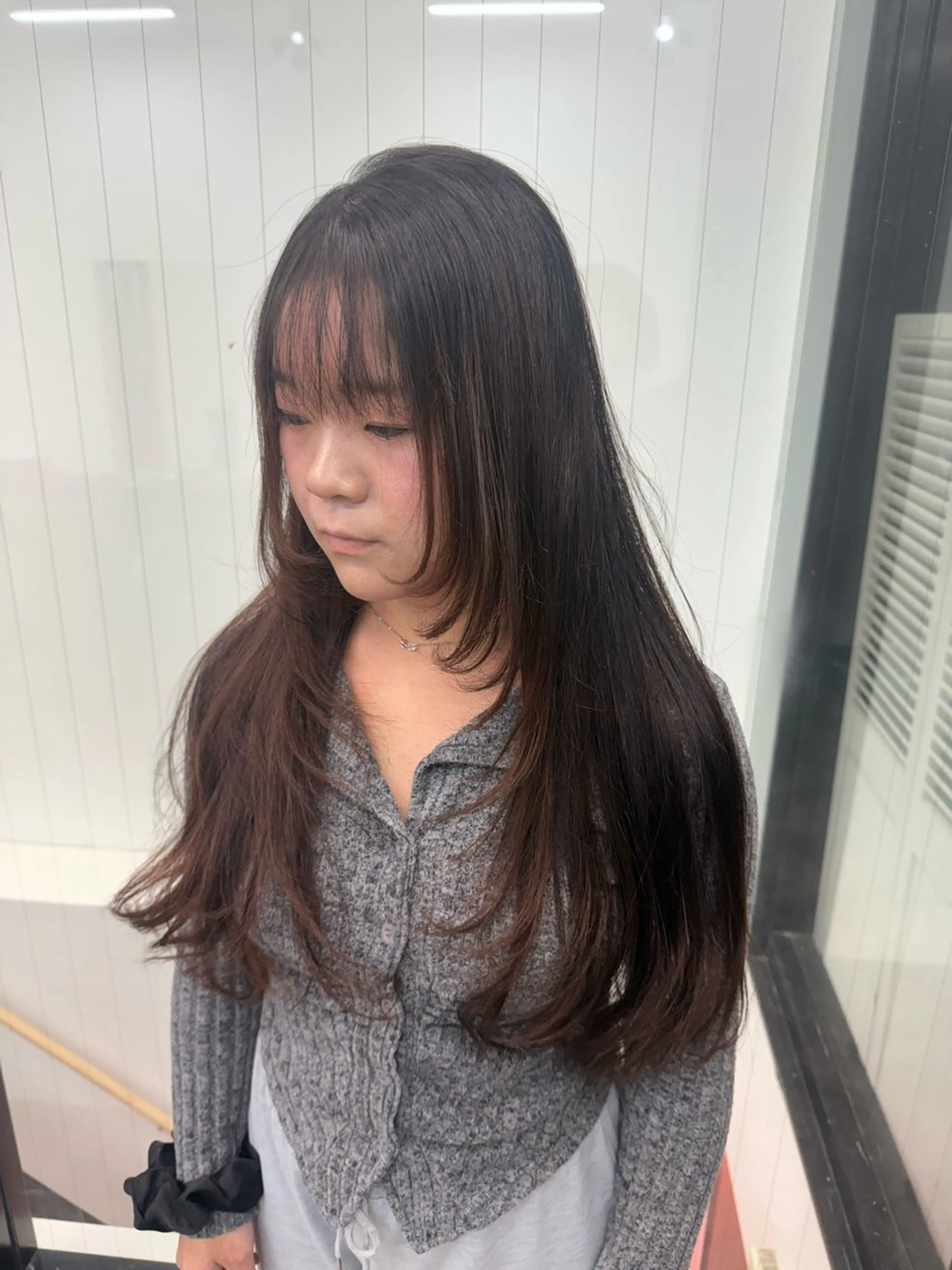 ロング カット COEUR🖤 SAYAKAのヘアスタイル