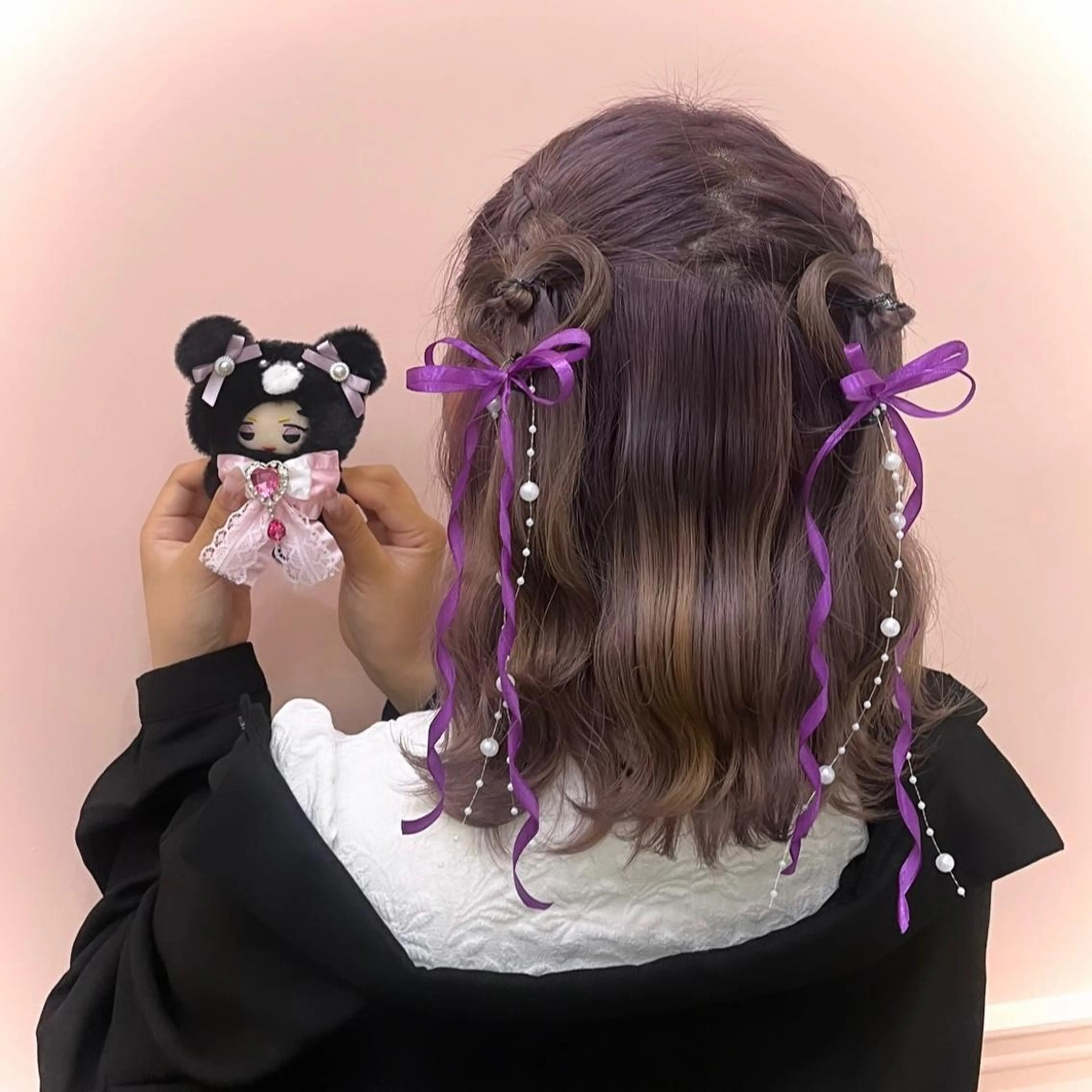 ミディアム ヘアアレンジ lien ヒジリのヘアスタイル