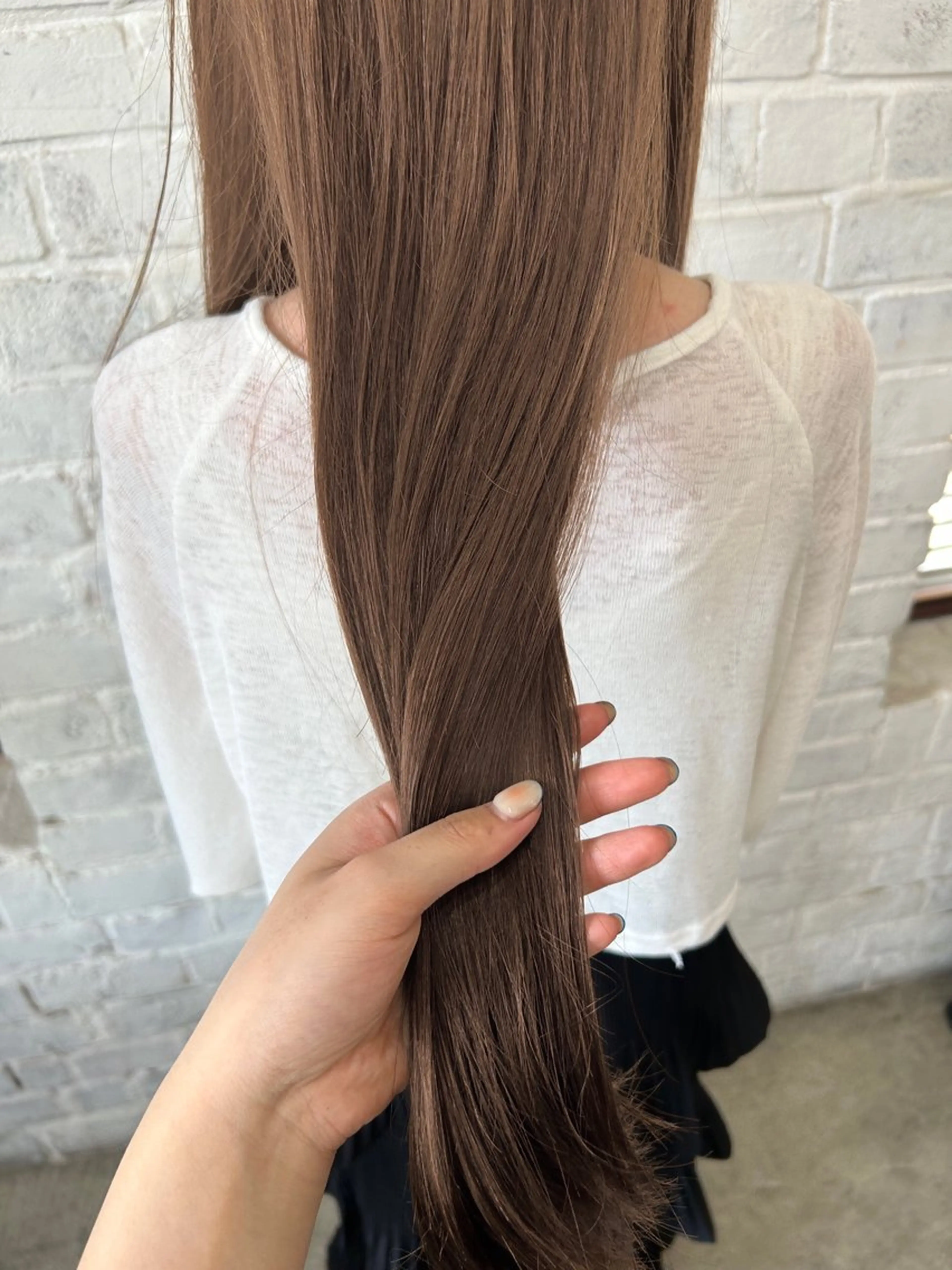 ロング ヘアカラー トリートメント ヘッドスパ ヘアセット 🌸透明感/レイヤー / 栗林 彩🌸のヘアスタイル